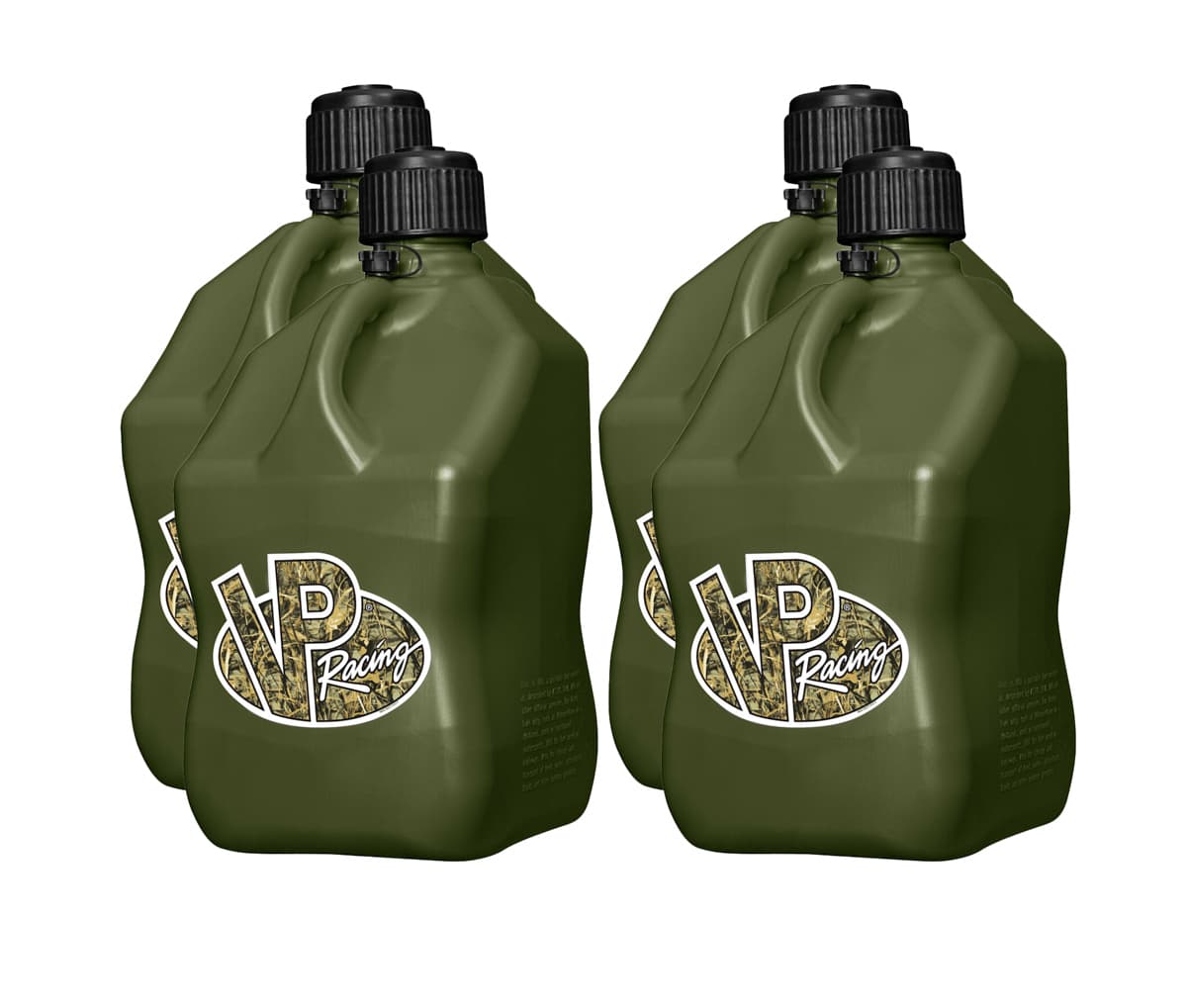 VP Racing Fuels Motorsports Jug 5.5 Gal Camo Square (Case 4)