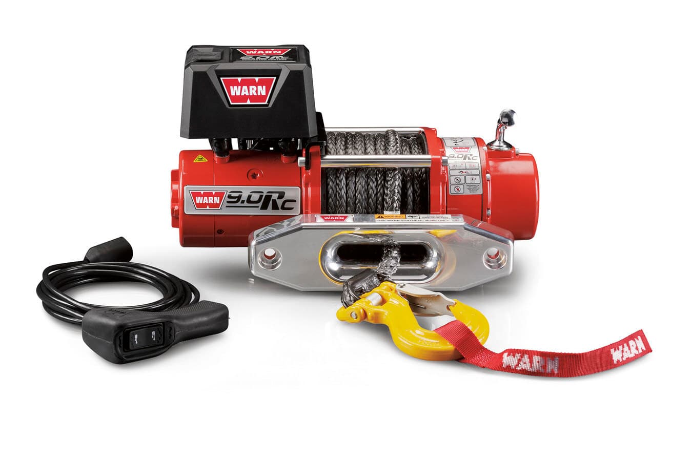 Warn WINCH 9000lb Hawse Fairlead 50ft Synthetic