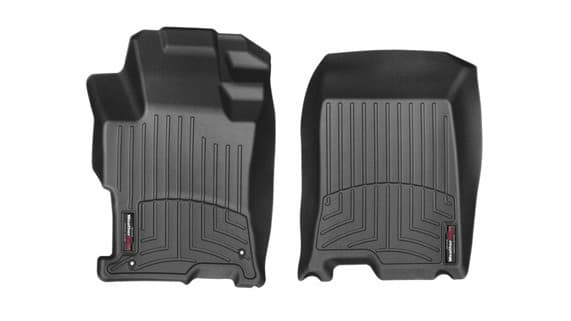 Weathertech 08-12 Honda Accord Front Floor Liners Black