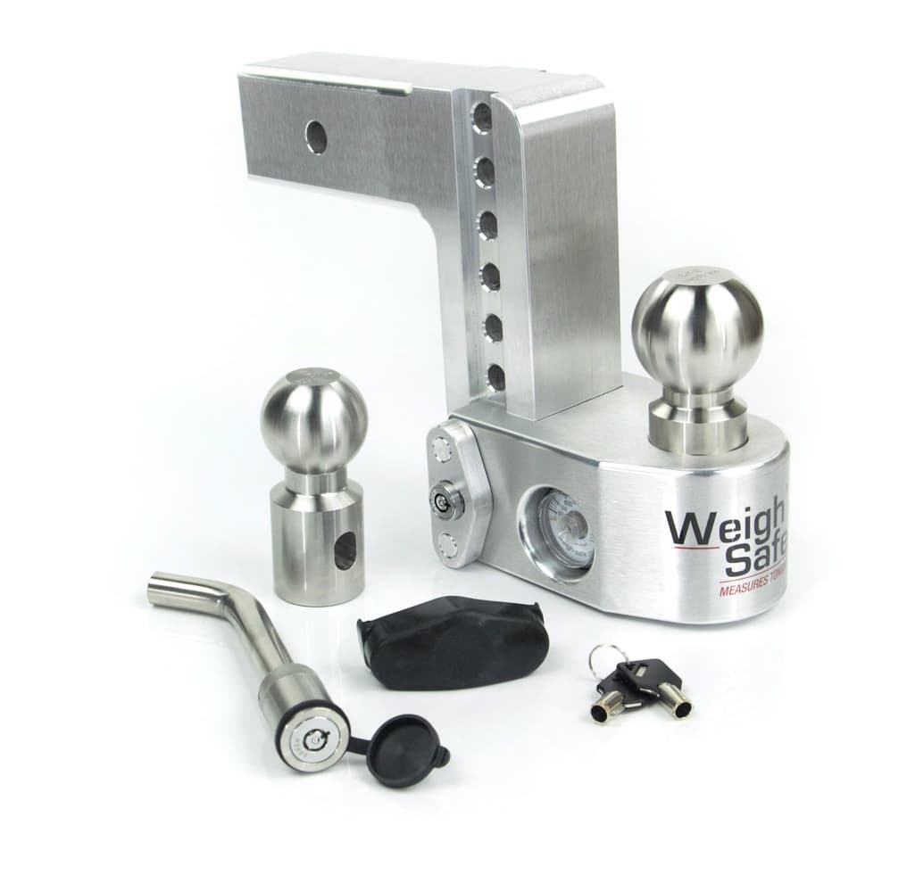 Weigh Safe Weigh Safe 6 Drop Hitch with 2.5 Shank Keyed Alike WS05 Included
