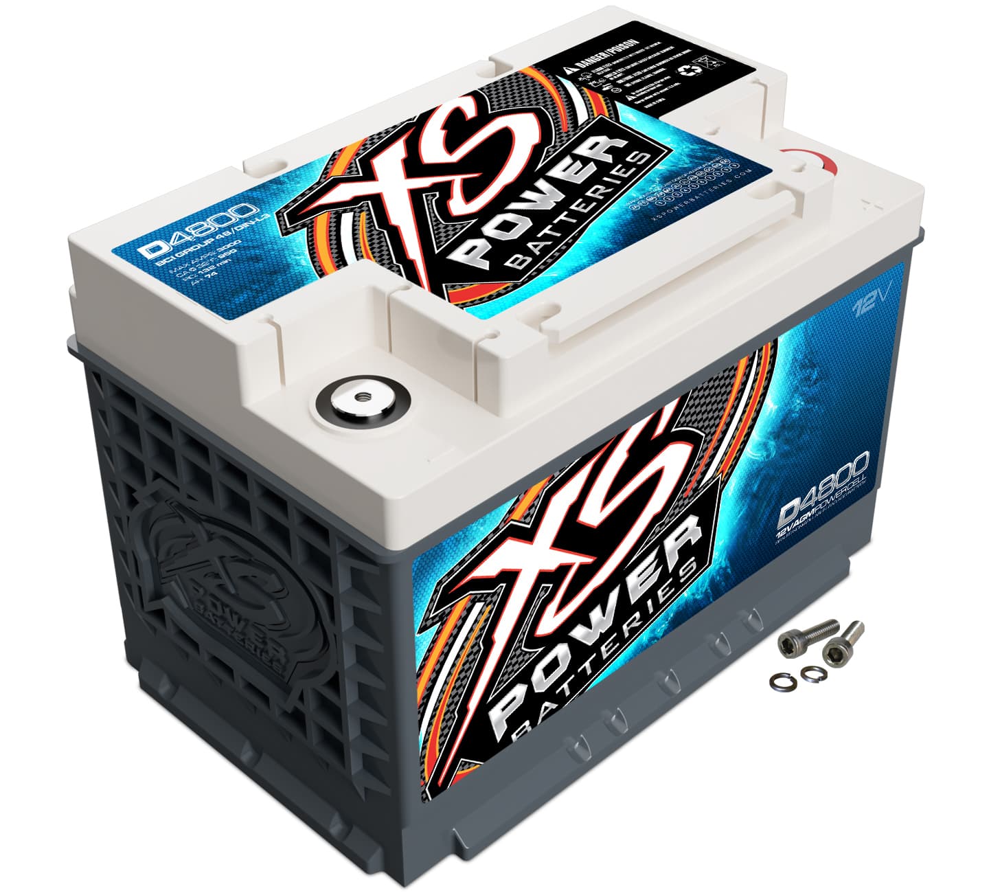 12V BCI GROUP 48 AGM BATTERY MAX AMPS 3000A CA: 815 AH: 60 2000W / 3000W