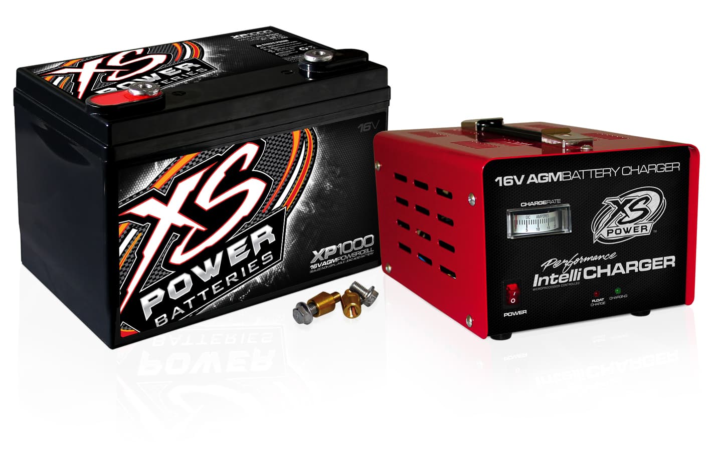 XP1000 16V BATTERY AND 1004 16V 15A INTELLICHARGER COMBO