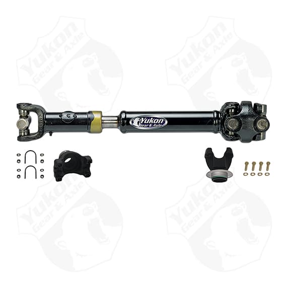Yukon Gear And Axle Yukon Heavy Duty Driveshaft for 12-17 JK rear. 1310 U/Joint. Fits 2-door Rubicon and non-Rubicon. Automatic transmission only. Recommended for stock to 4.5" Lifts with up to 35" Tires.