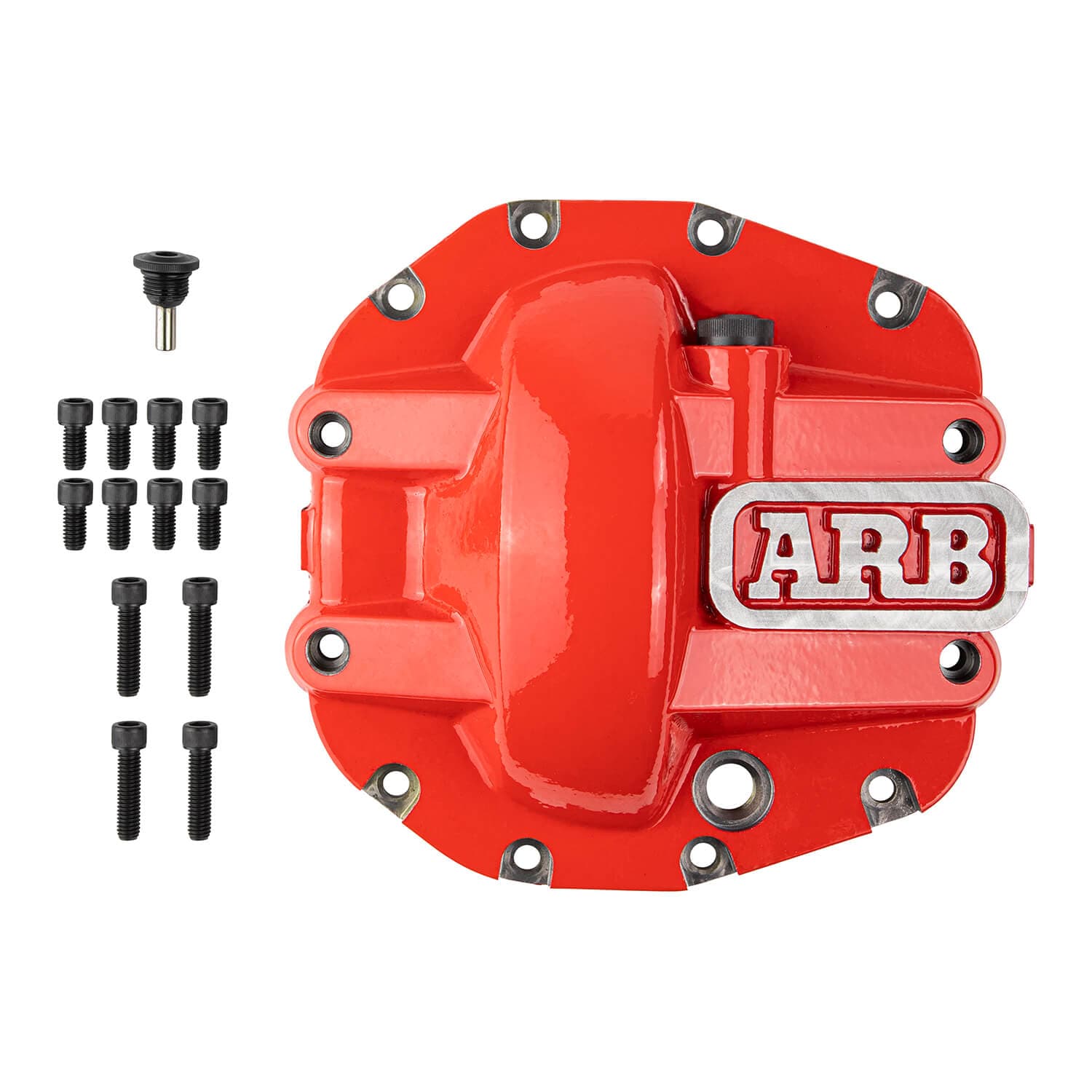 ARB ARB Rear Dana 35 M200 Diff Cover - Red - JL
