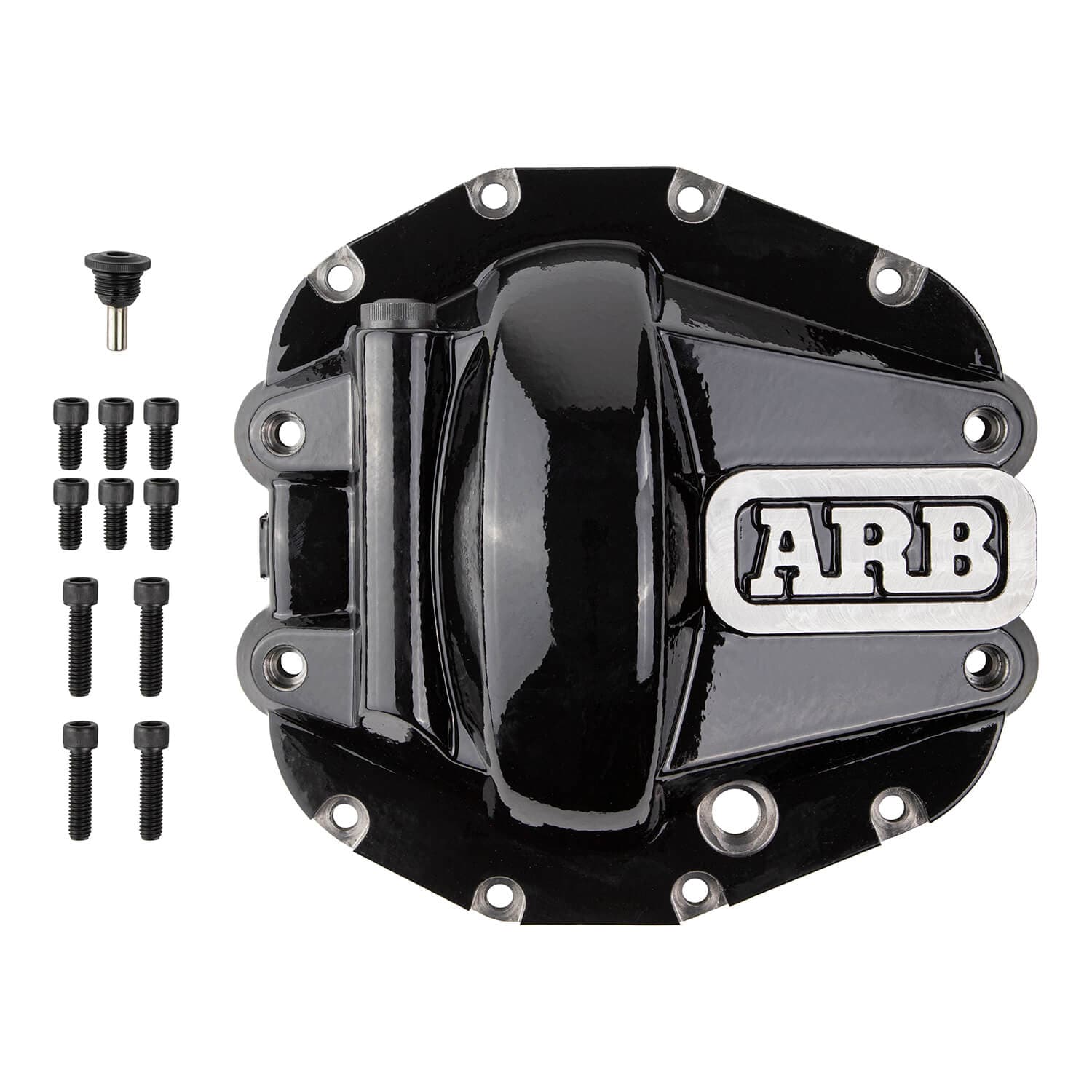 ARB ARB Rear Dana 44 M220 Diff Cover - Black - JT/JL/Bronco 2021+