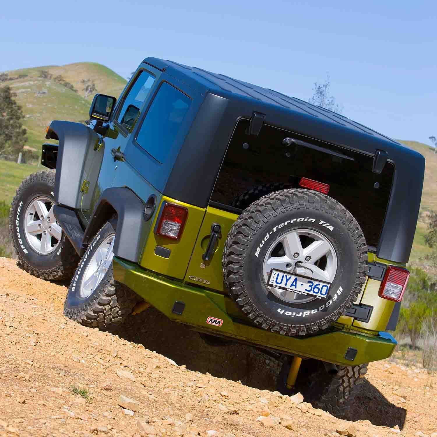 ARB 0718 JEEP WRANGLER JK REAR BUMPER