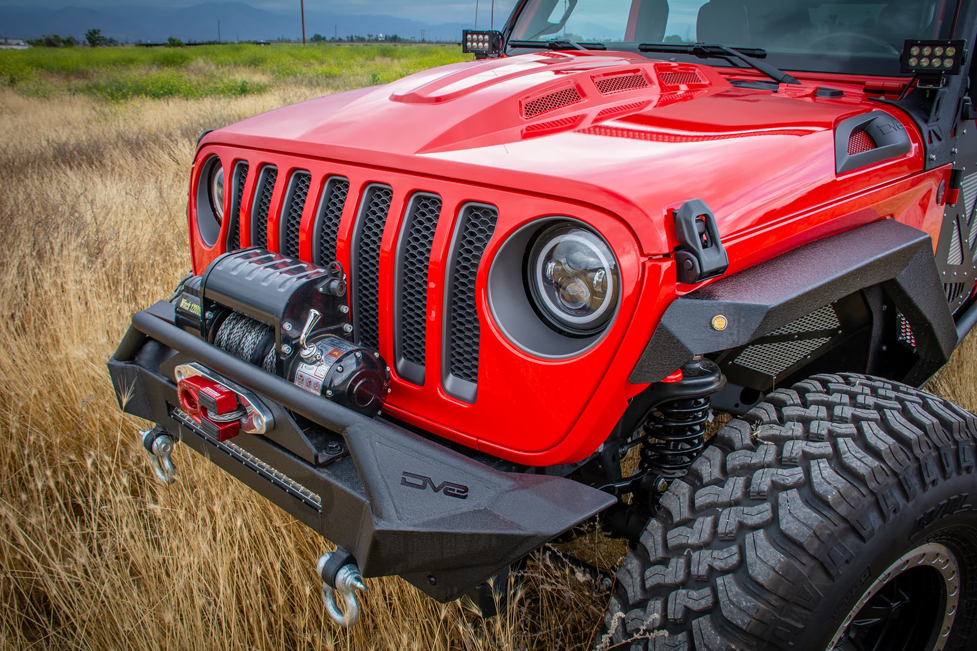 JEEP JL HEADLIGHT ADAPTER W/ WIRING (ALLOWS JK LIGHT TO FIT INTO JL) product image