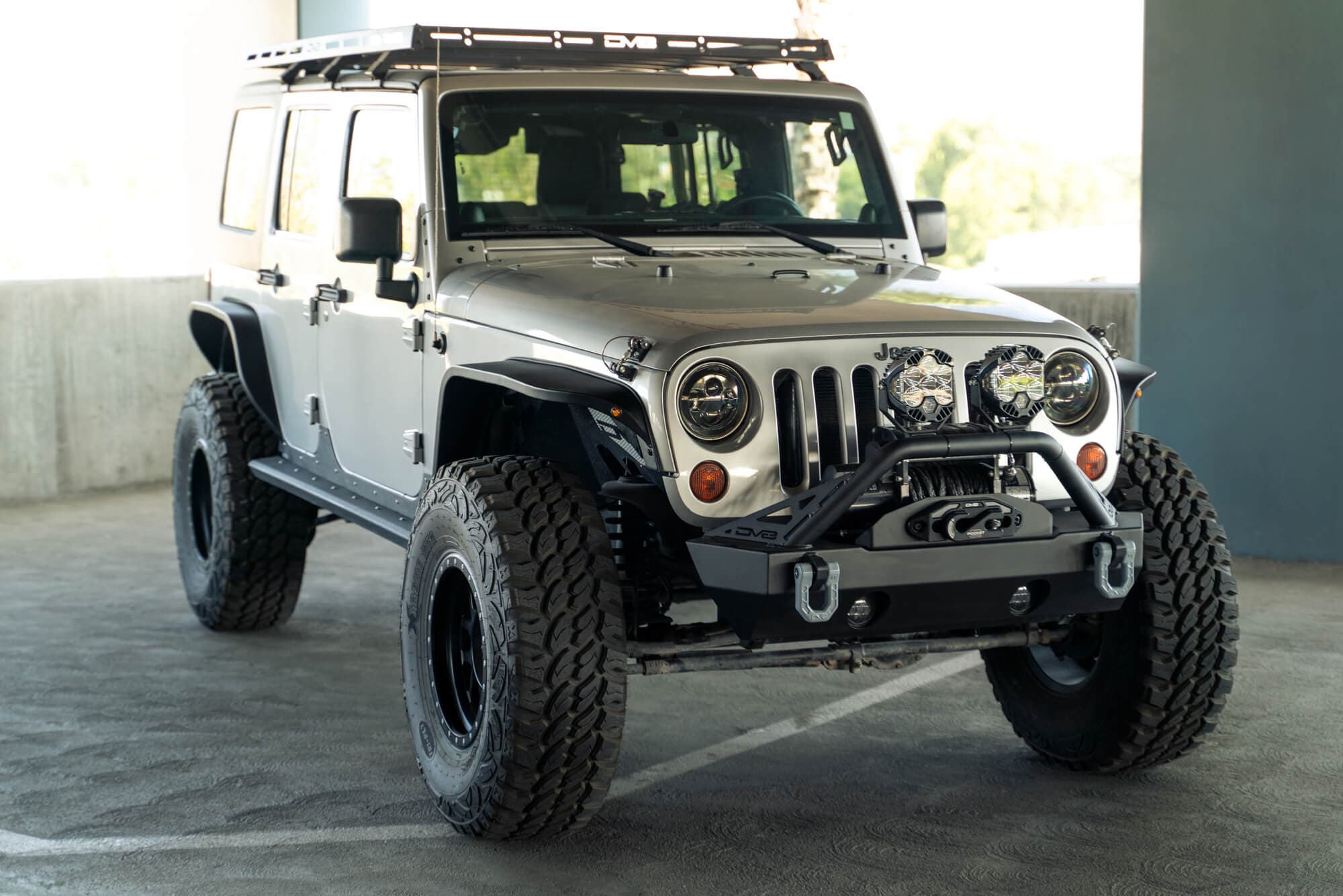 DV8 Offroad DV8 Offroad FDJK-07 Jeep Wrangler JK Slim Fender Flares