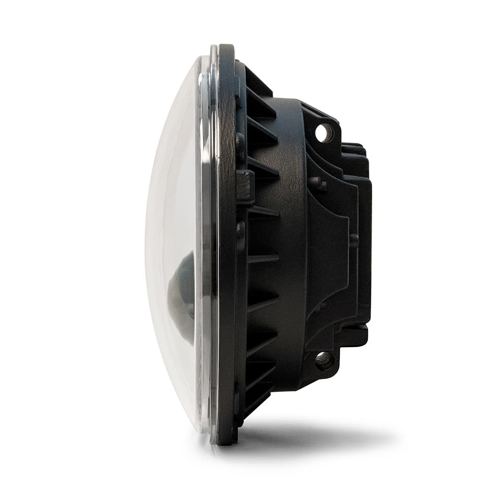 DV8 Offroad 9718 JEEP WRANGLER LED HEADLIGHTS W/ANGEL EYES PAIR W/ANTIFLICKERS