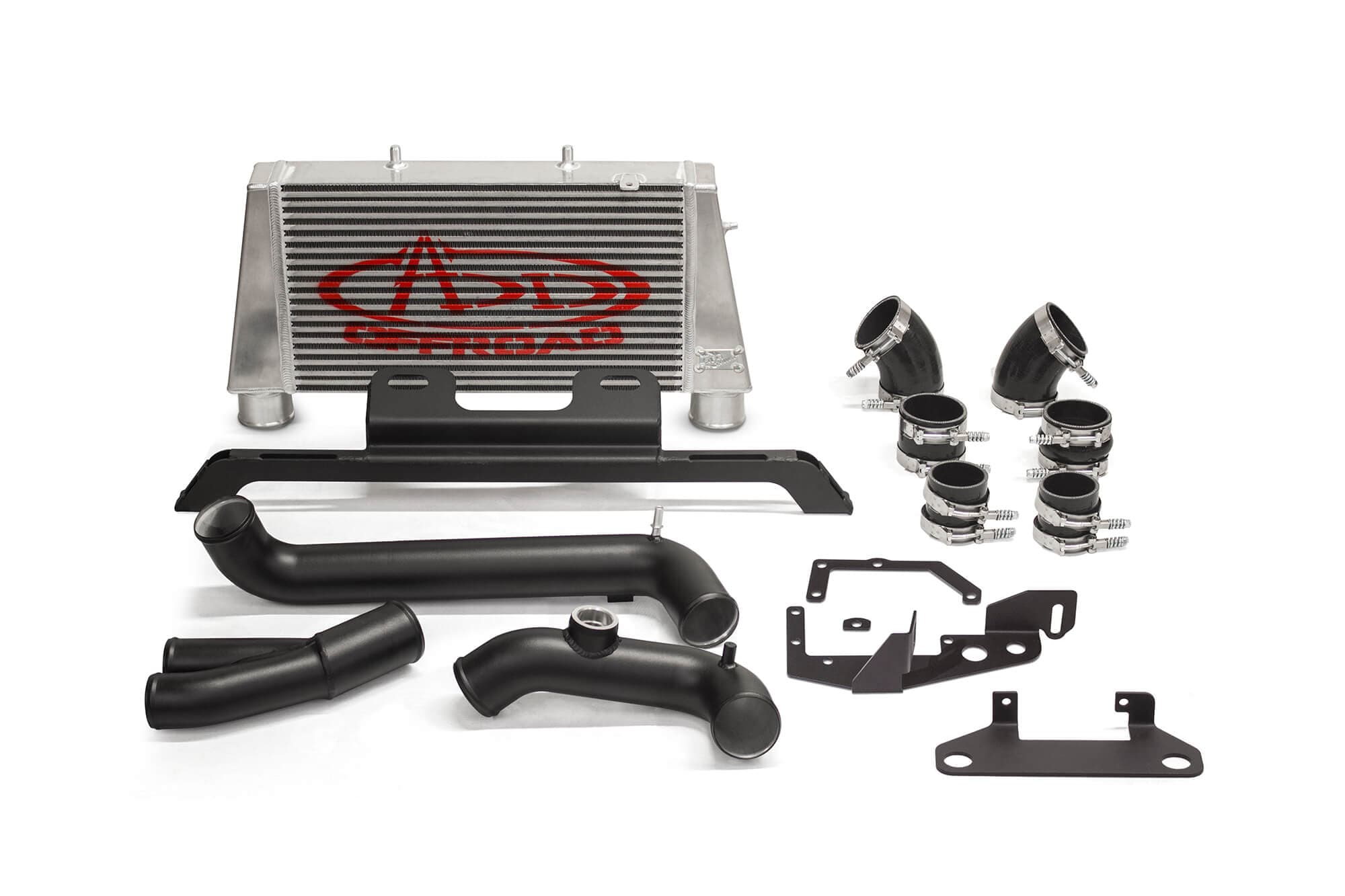 F150 RAPTOR INTERCOOLER UPGRADE KIT BY AFE WITH RELOCATION BRACKET AND BOTTOM MOUNT BOV TUBE product image