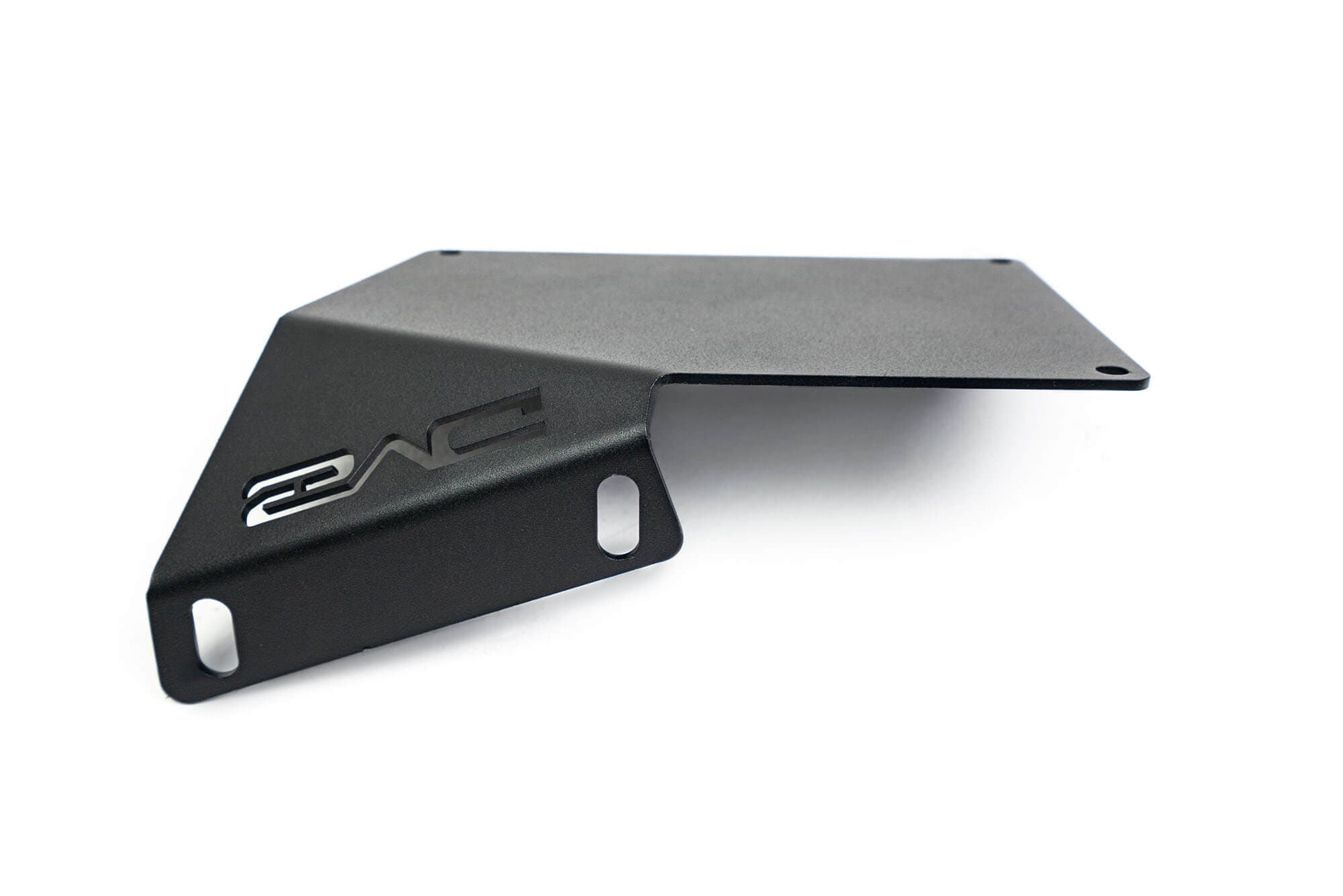 DV8 Offroad 21C BRONCO FACTORY FRONT BUMPER STEEL LICENSE RELOCATION BRACKET DRIVER SIDE MOUNT NO DRILL INSTALL