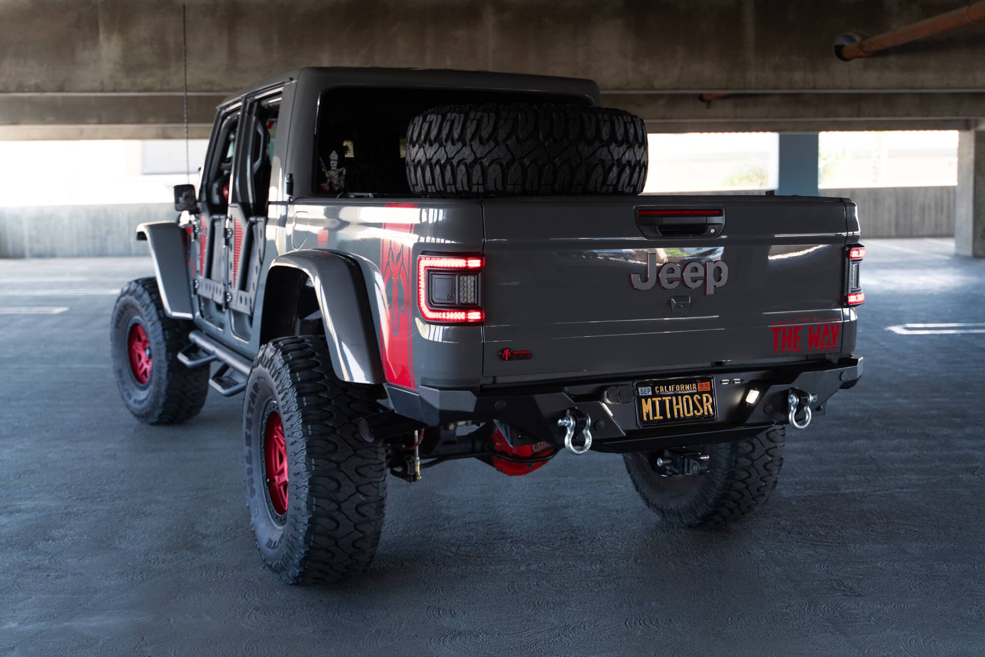 DV8 Offroad DV8 Offroad RBGL-11 2020-2023 Jeep Gladiator JT FS-15 Series Rear Bumper