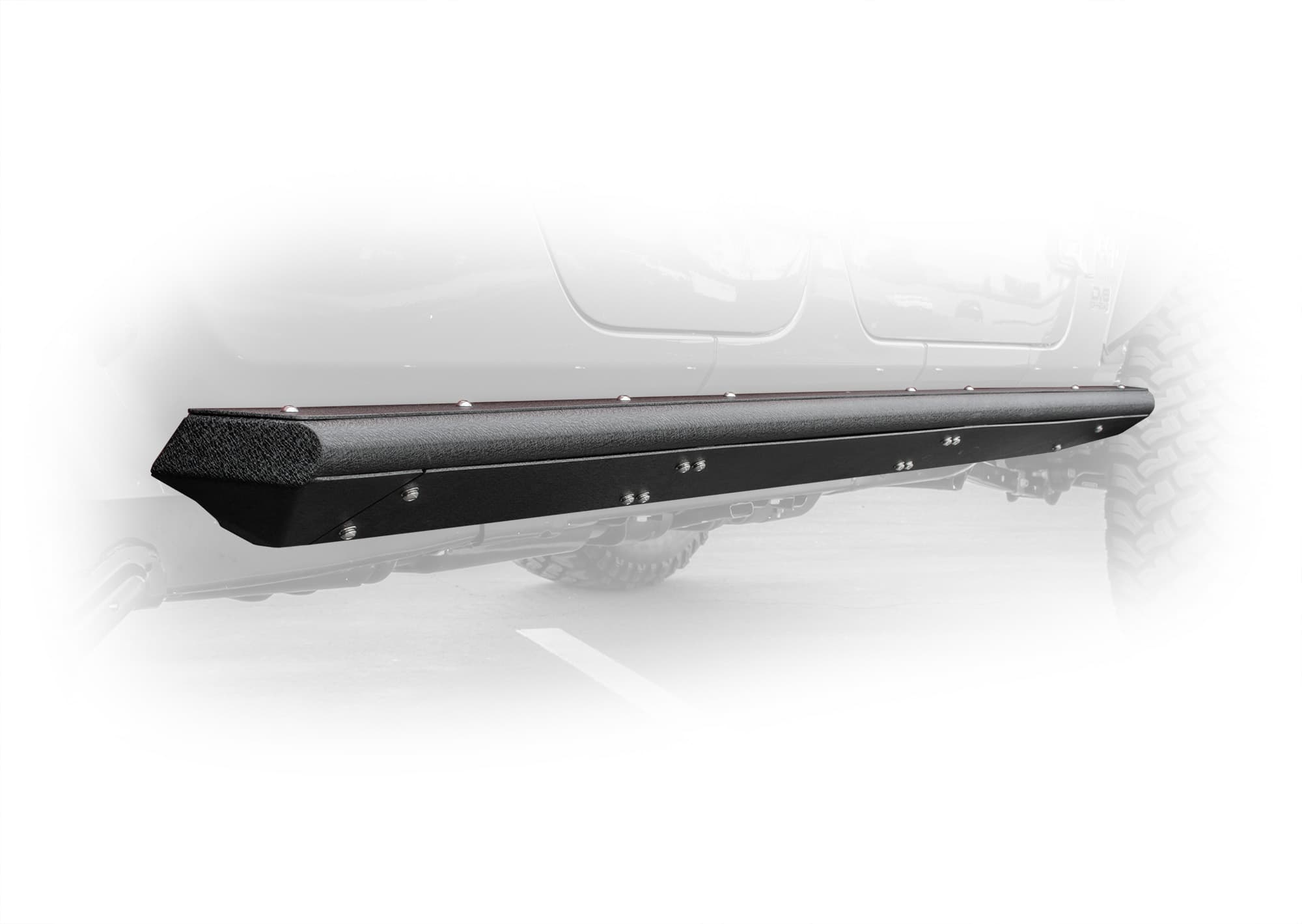 DV8 Offroad GLADIATOR SIDE STEP/SLIDER FOR 19CURRENT JEEP GLADIATOR JT BOLT ON SIDE STEP/SLIDER