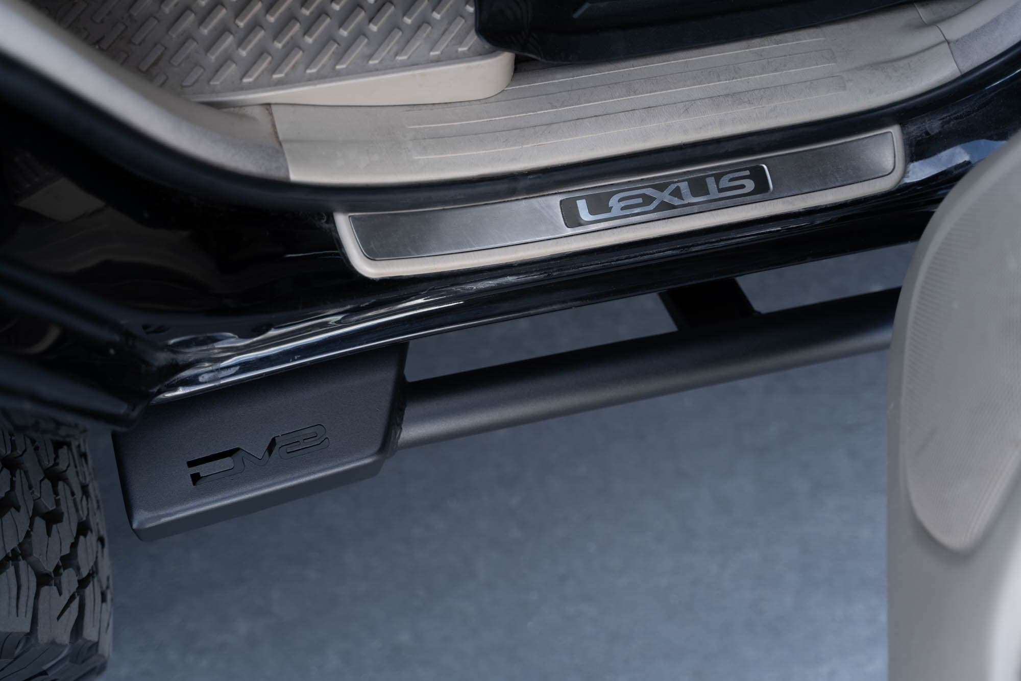 DV8 Offroad SRGX-02 Lexus GX 470 FS-15 Rock Sliders product image