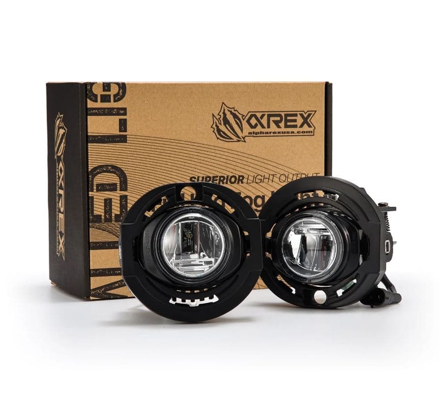 AlphaRex AlphaRex Universal Chrysler/Dodge/Jeep LED Projector Fog Lights (White Output Only)