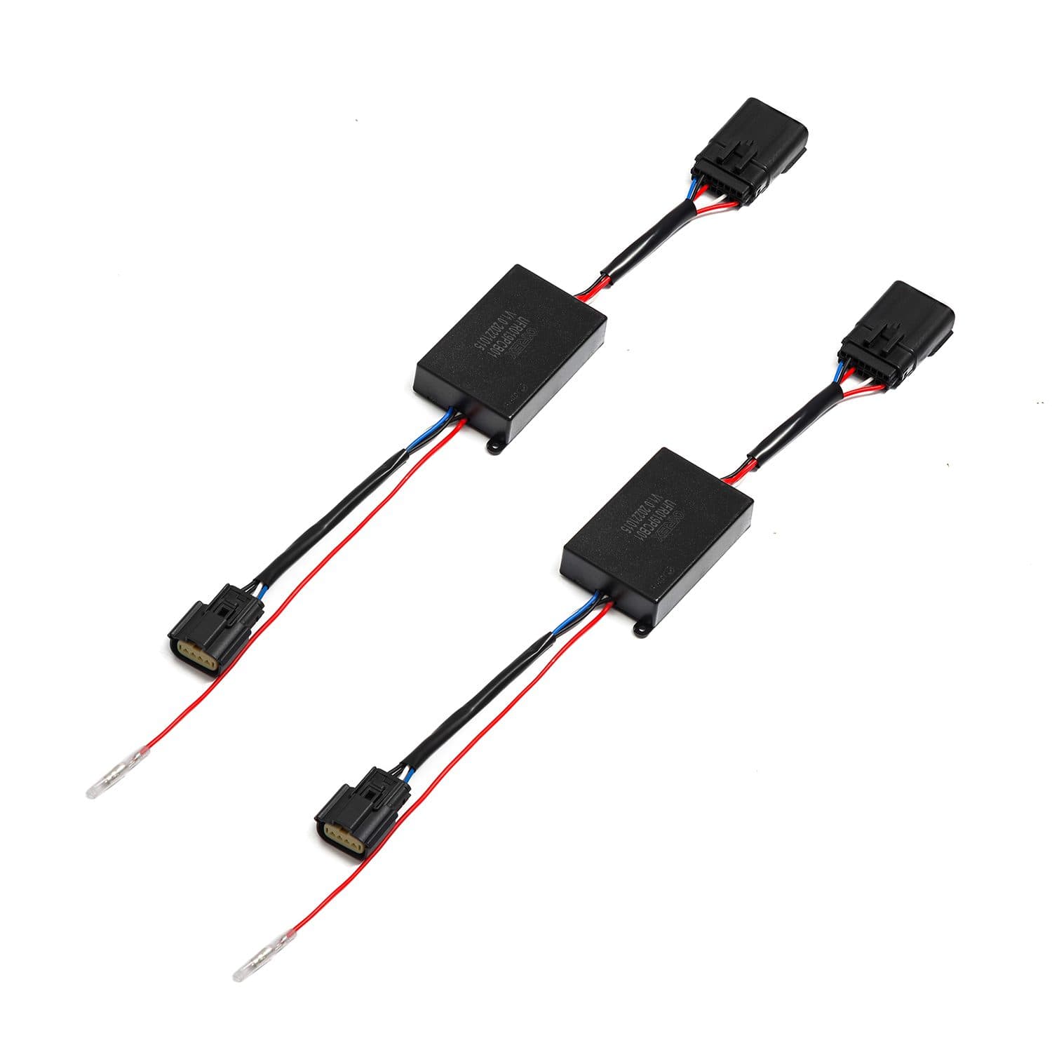 21-22 Ford F-150 with Factory LED Reflector Headlights to AlphaRex LED Projector Headlights Converters