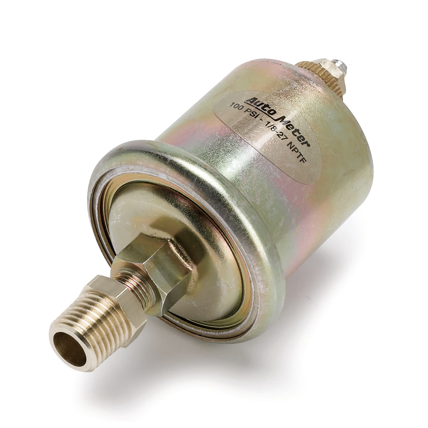 AutoMeter 990342 SENSOR, OIL PRESSURE, 0-100PSI, 1/8 NPT MALE, FOR SHORT SWEEP ELEC. product image