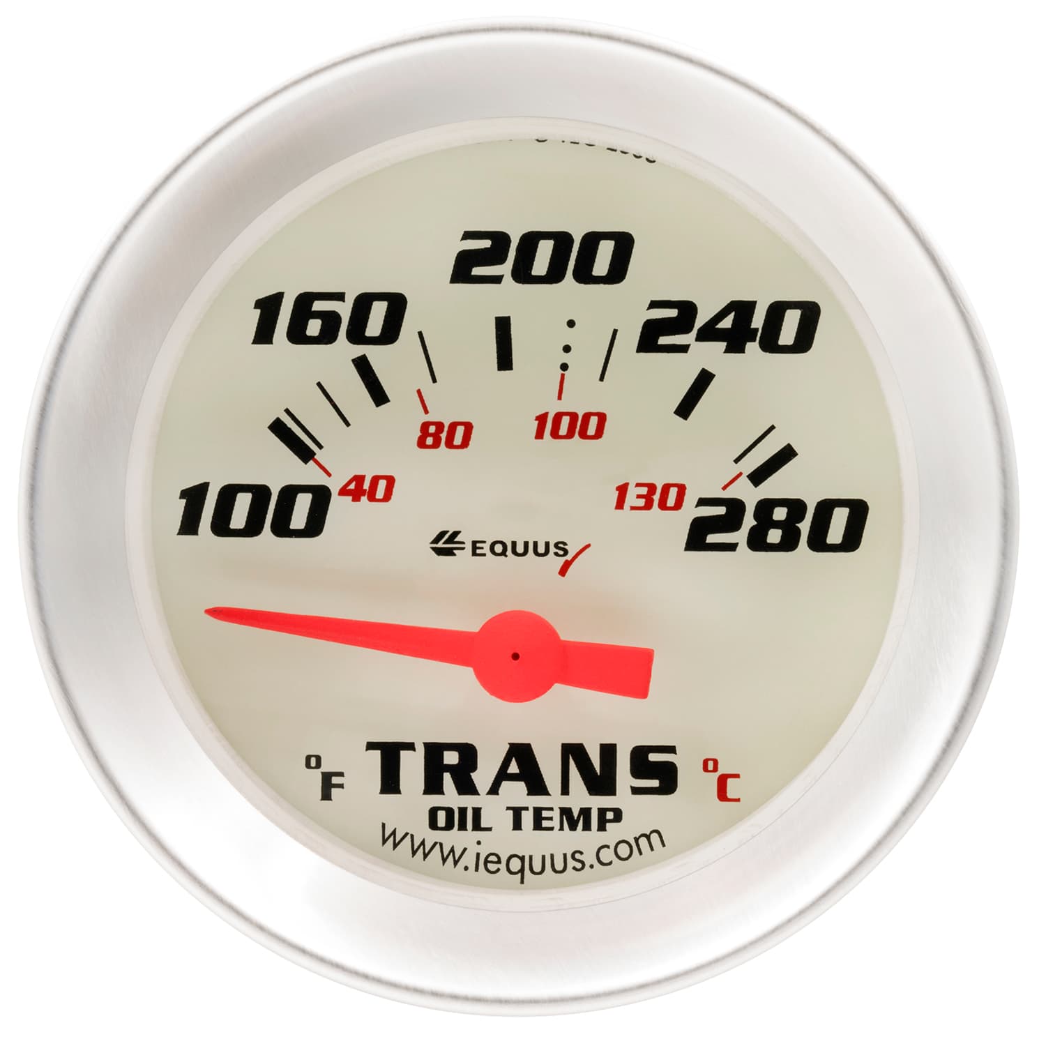 2.0 Dia Trans Temp Gauge Silver 100-280 product image