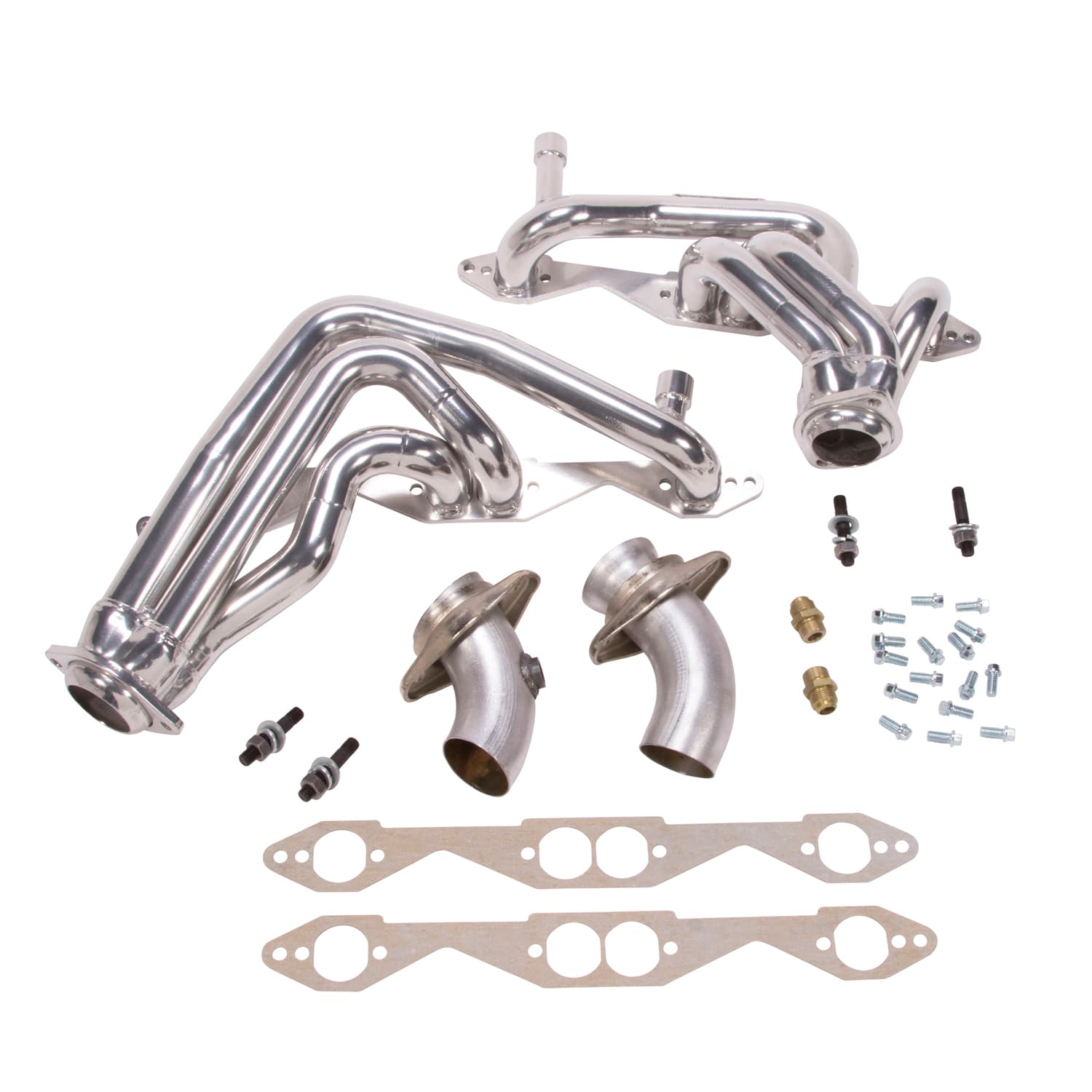 Chevrolet Impala SS 5.7 LT1 1-5/8 Shorty Exhaust Headers Polished Silver Ceramic 93-96 product image