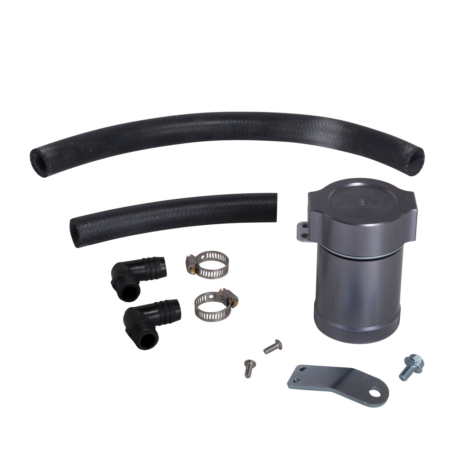 Ford Mustang V6 Oil Separator Kit With Billet Aluminum Catch Can 05-10 product image