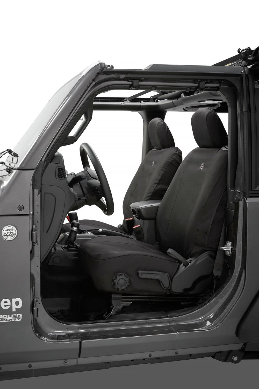 Bestop Bestop Front Seat Covers, Black Diamond - JL 2Dr