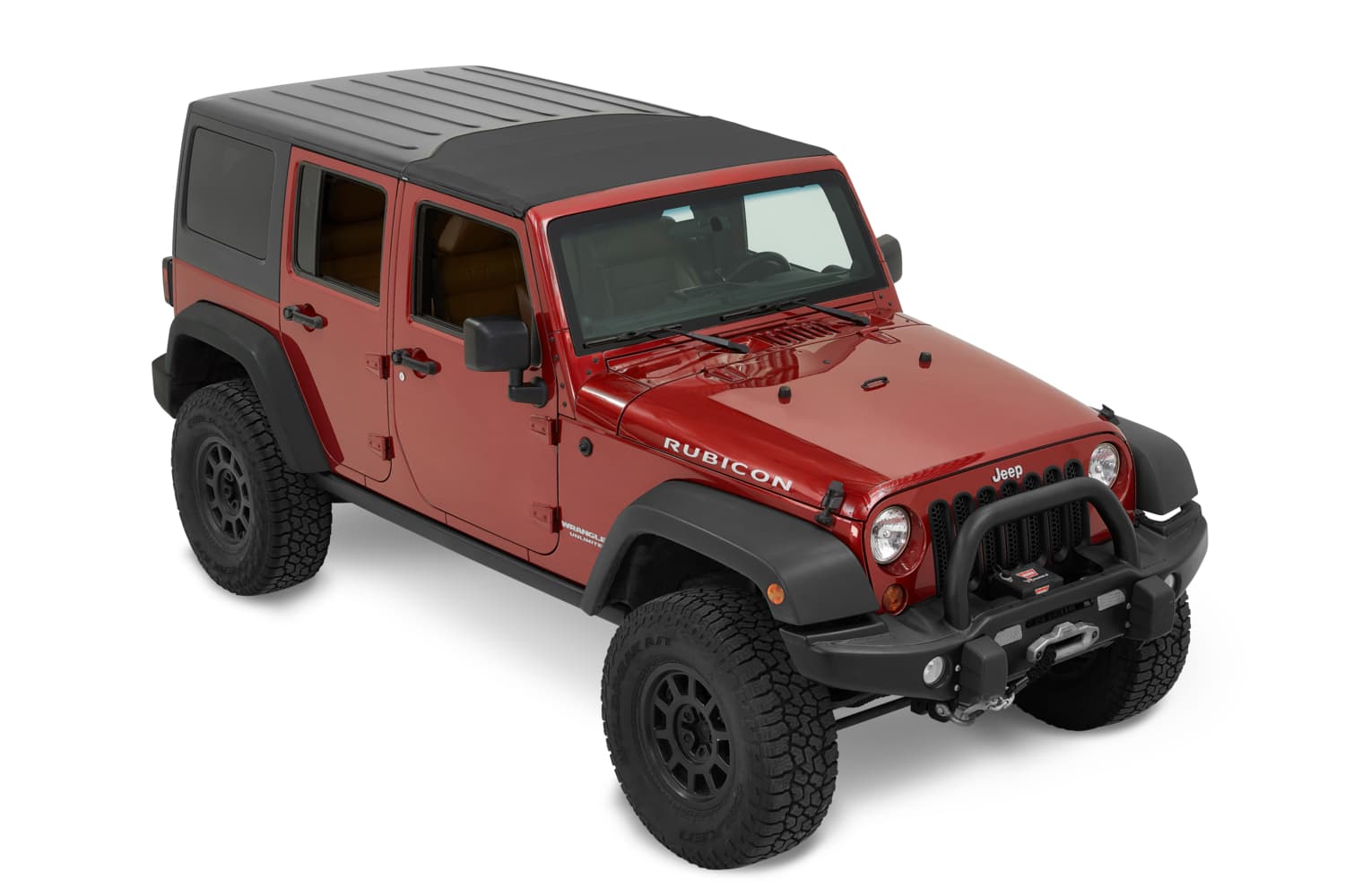 Bestop Sunrider Soft Top for Hard Tops - Black Diamond - JK product image