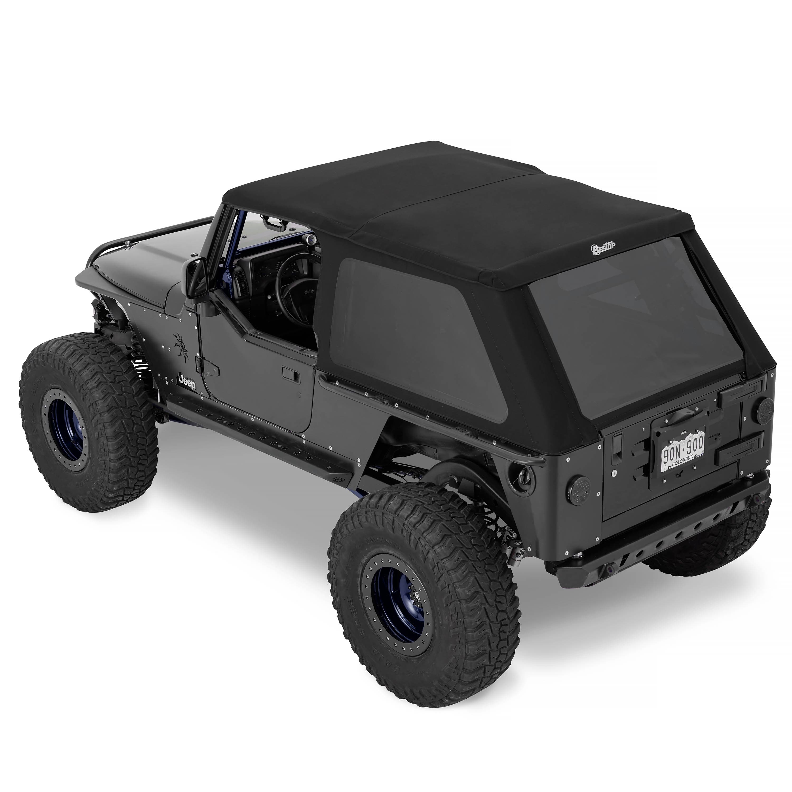 Bestop Bestop 56821-17 Trektop(R) Slantback Soft Top for Jeep
