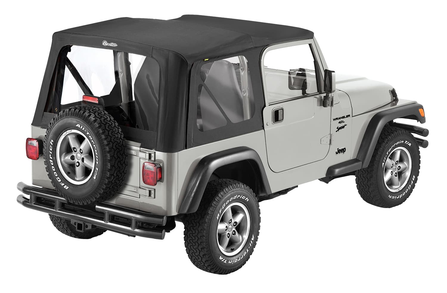 Bestop Bestop Sailcloth Replace-a-Top Soft Top w/No Doors - TJ 1997-02