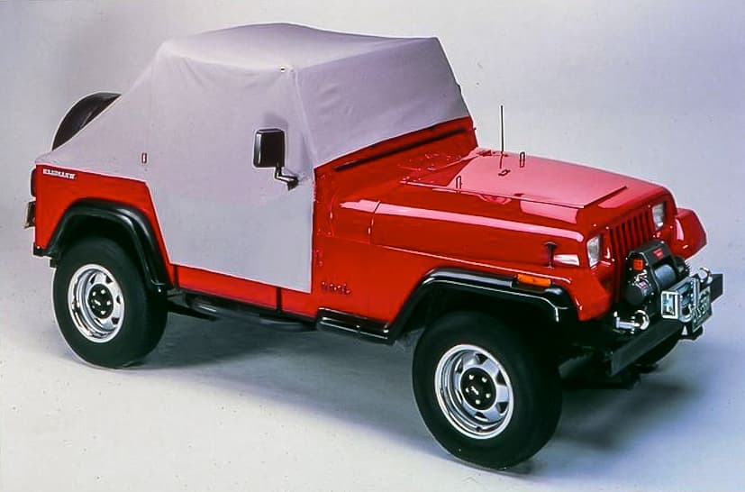 Bestop All Weather Trail Cover - Jeep '76-86 CJ7 / '87-91 Wrangler YJ (Charcoal / Gray)