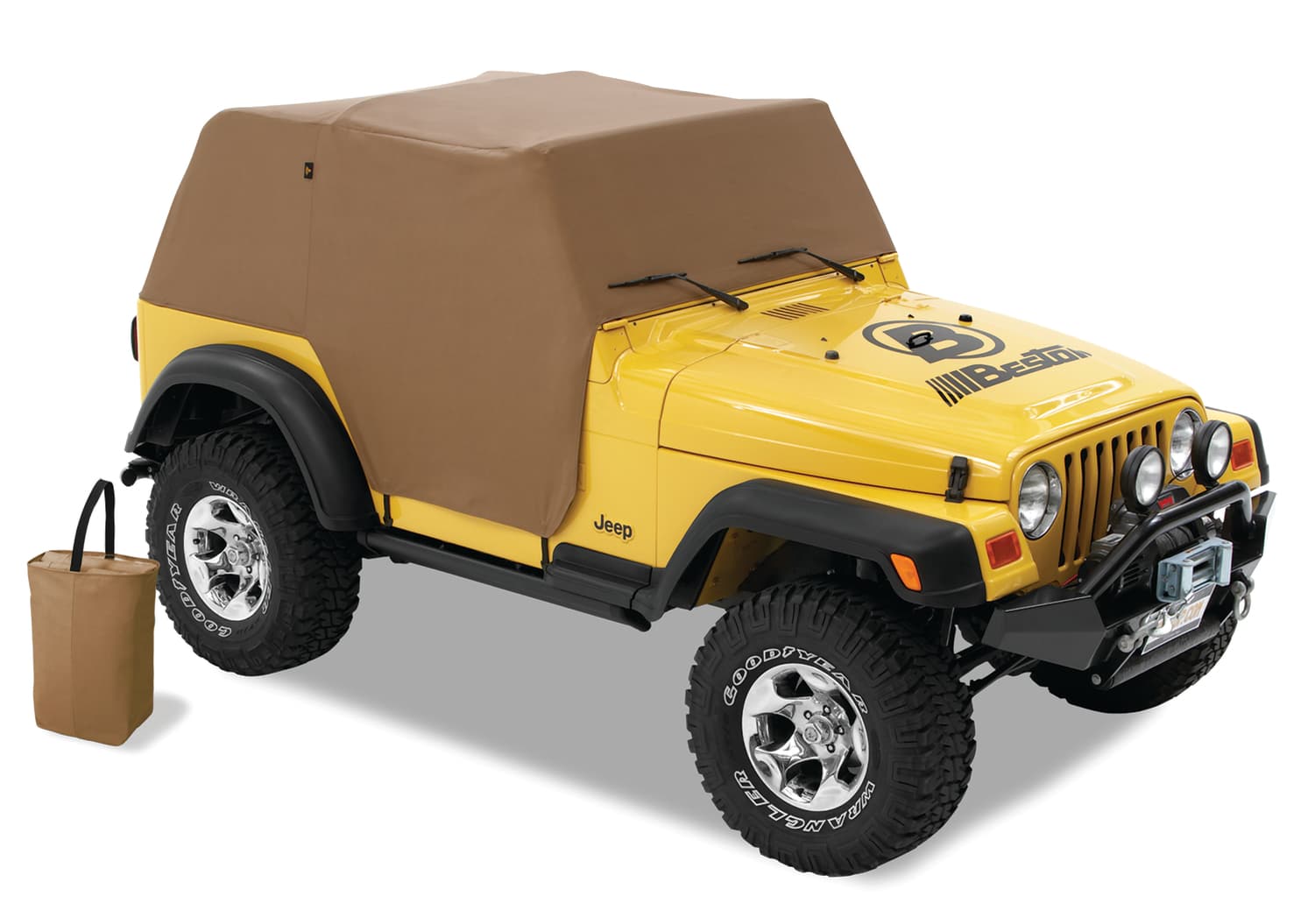 Bestop All Weather Trail Cover - Jeep '97-06 Wrangler TJ Exc. Unlimited (Spice)