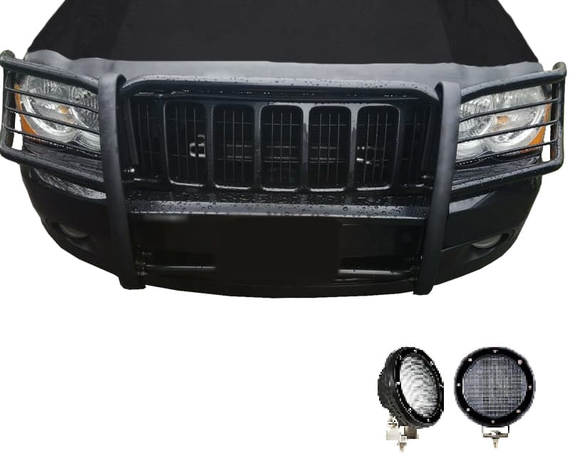 Black Horse Off Road Black Horse Off Road 17A080200MA-PLFB Grille Guard Kit
