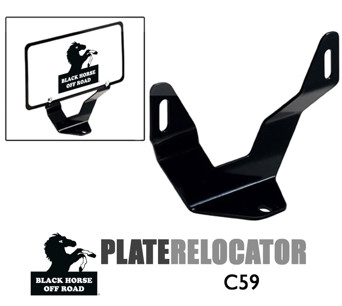 Black Horse Off Road Black Horse Off Road C59 Plate Relocator