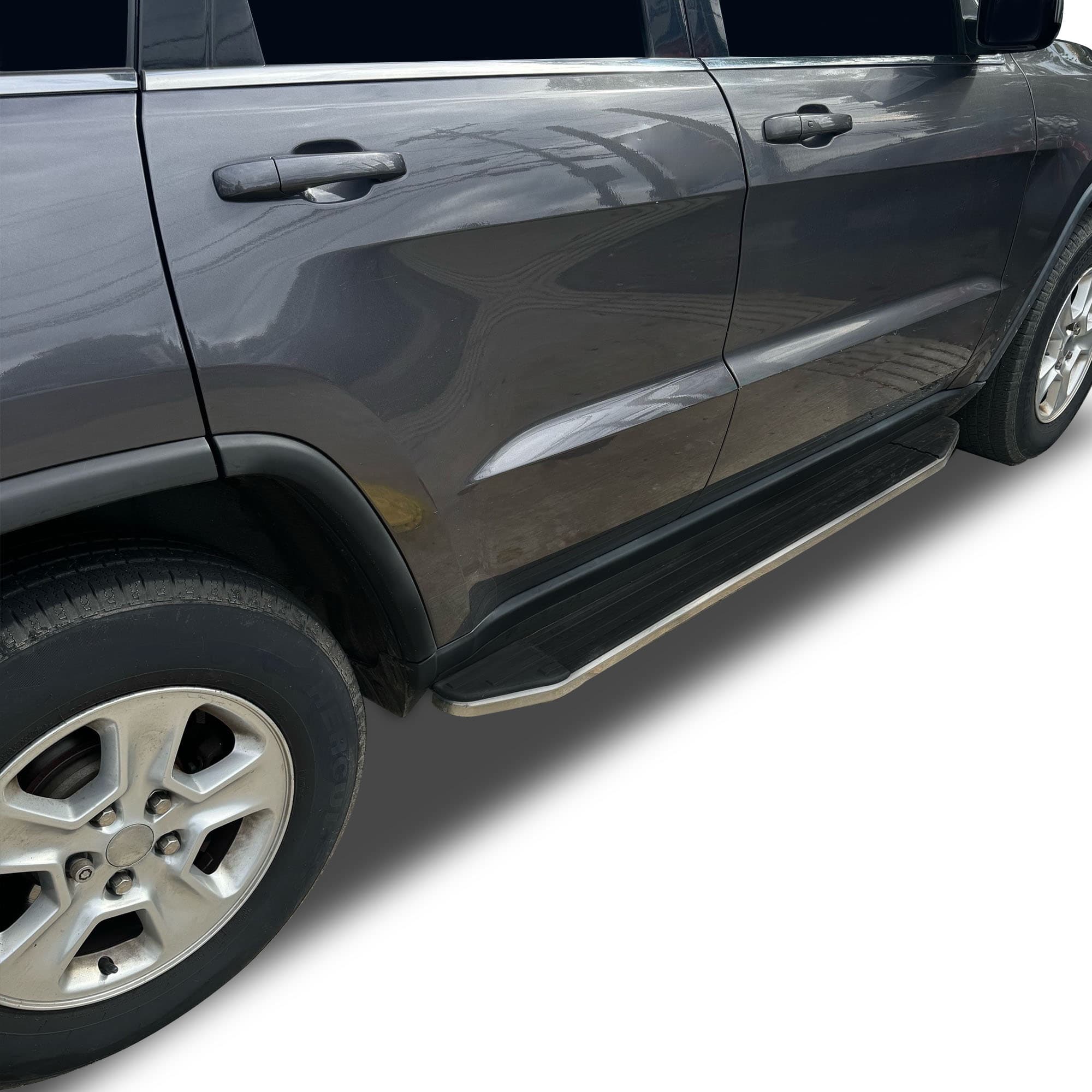 Black Horse Off Road 21C GRAND CHEROKEE L /GRAND CHEROKEE PREMIUM RUNNING BOARDS BLACK