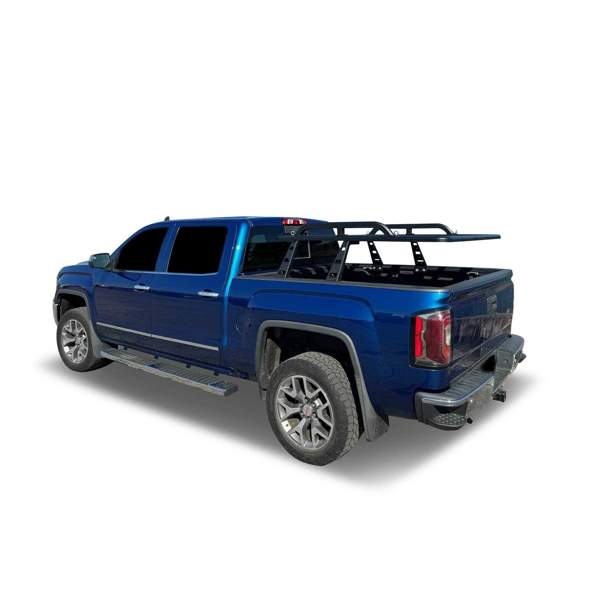 Black Horse Off Road Black Horse Off Road Spike Stationary Cargo Platform System for Midsize Trucks Black Aluminum WHPRB401