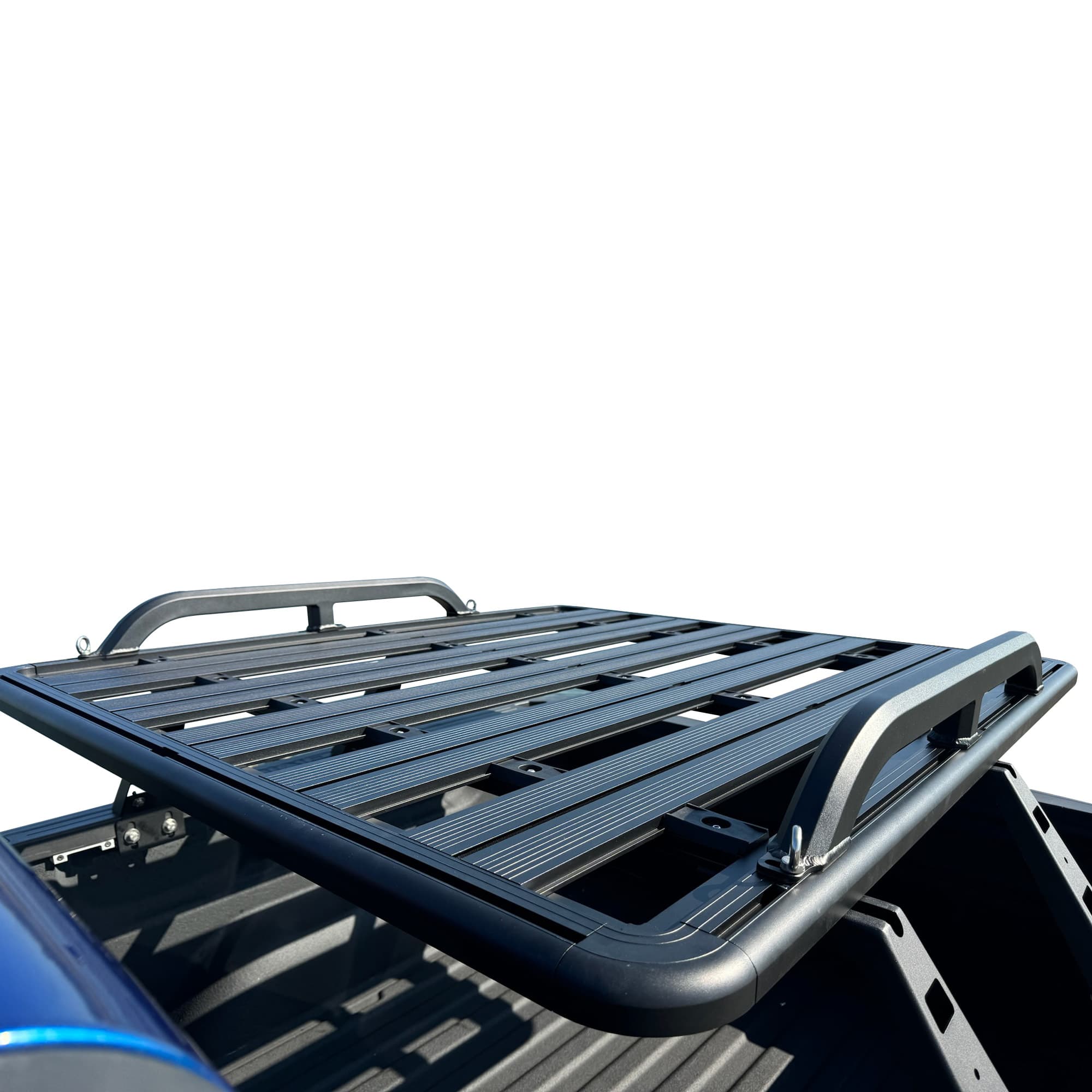 Black Horse Off Road Spike Stationary Cargo Platform System for Midsize Trucks Black Aluminum WHPRB401 product image