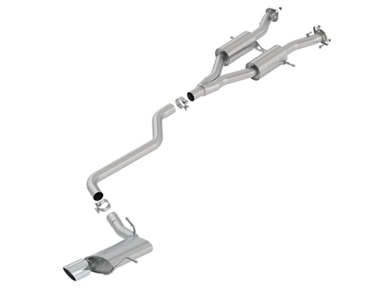 Borla 2014-2021 Jeep Grand Cherokee WK2 Cat-Back Exhaust System S-Type