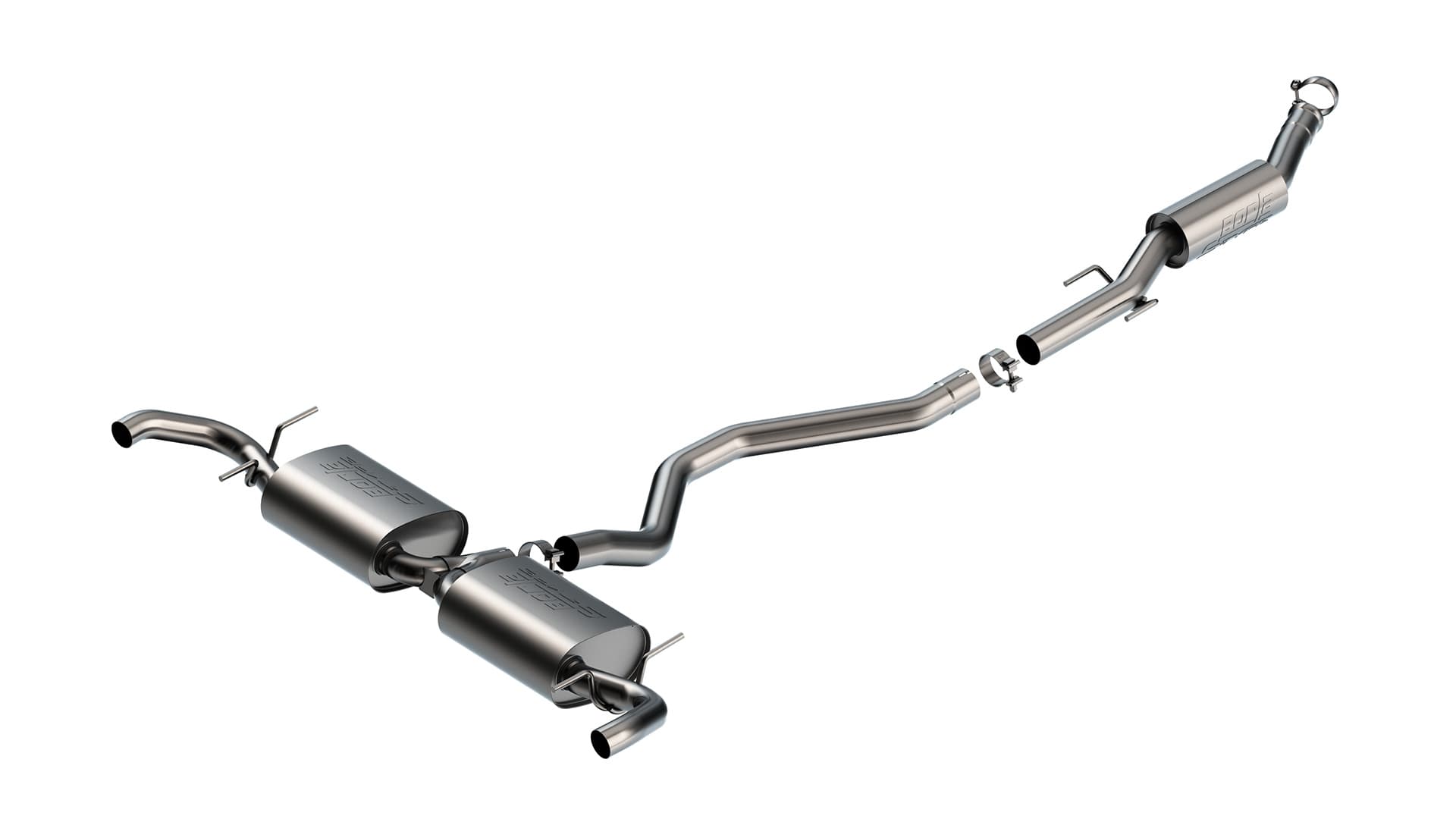 Borla 2022-2025 Jeep Grand Cherokee 4xe Cat-Backâ„¢ Exhaust System S-Type Part # 140933