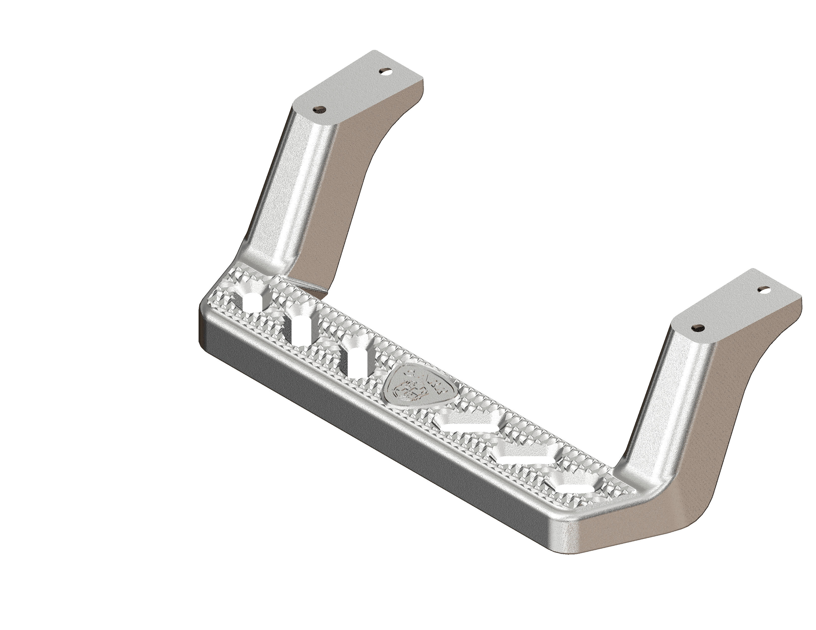 Carr - 150102-1 - Underbody Access Step - XM3 Polished - Single product image