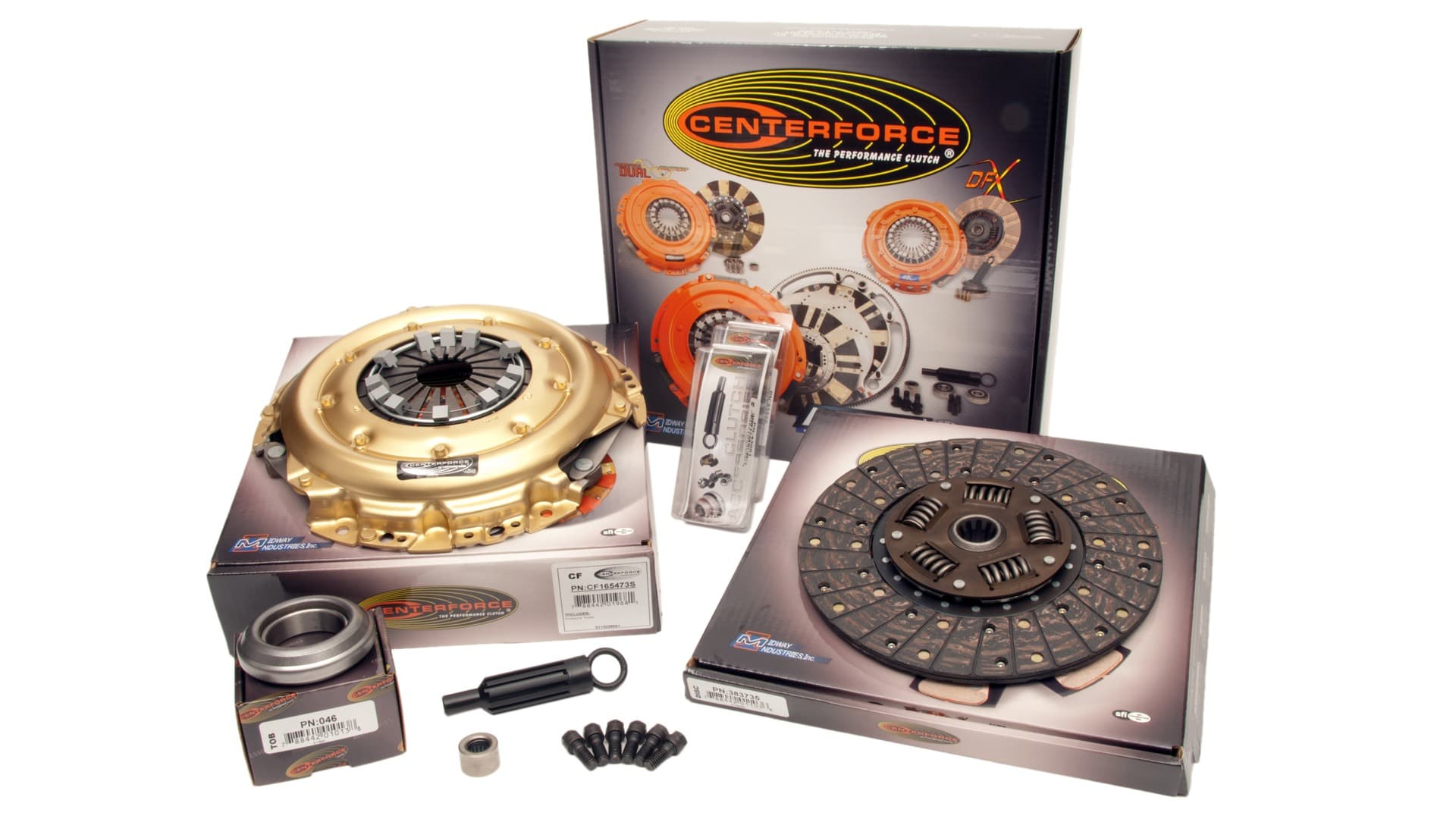 Centerforce Centerforce ? I, Premium Clutch Kit, 479 ft/lbs Capacity, 11in Dia., 10-Spline, Fits Toyota Land Cruiser 4.2L