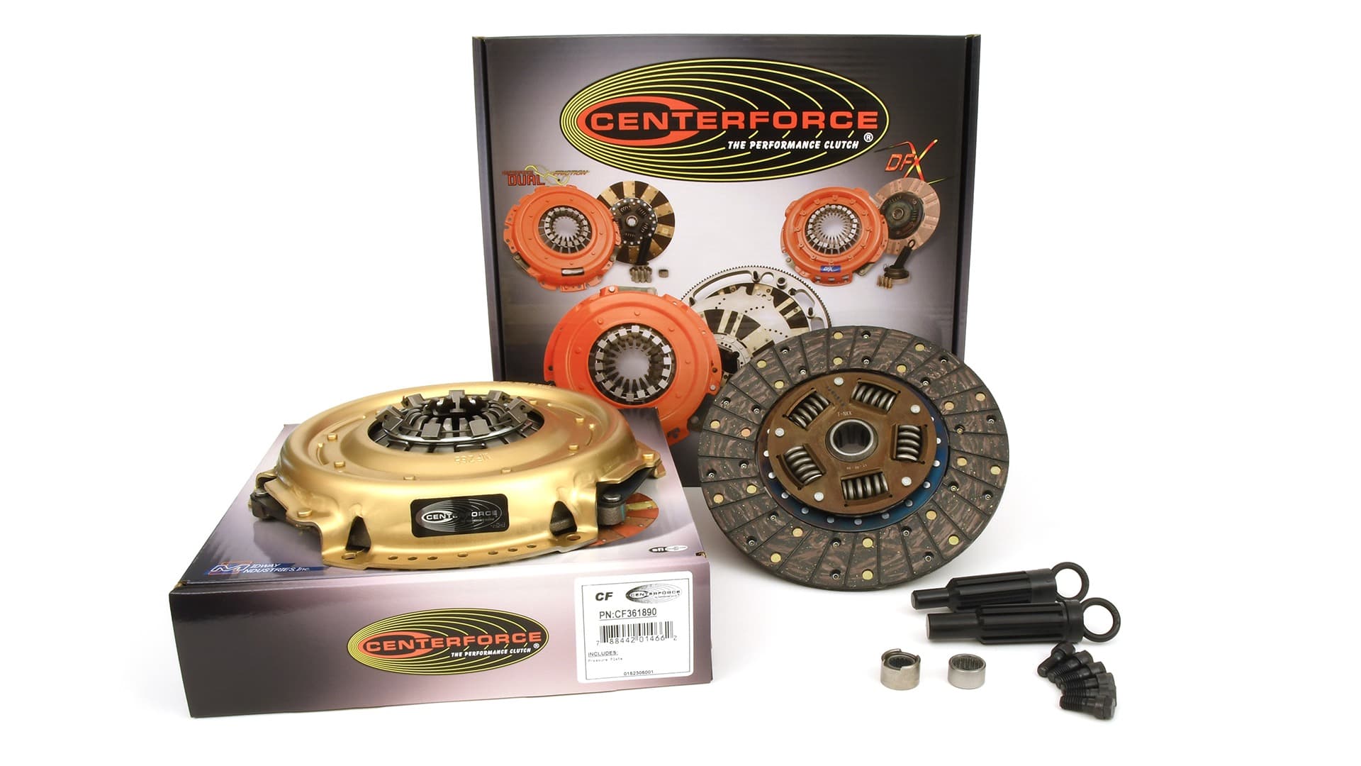 Centerforce Centerforce ? I, Premium Clutch Kit, 379 ft/lbs Capacity, 10.4in Dia., 10-Spline, Fits Jeep Trucks 4.0L/4.2L