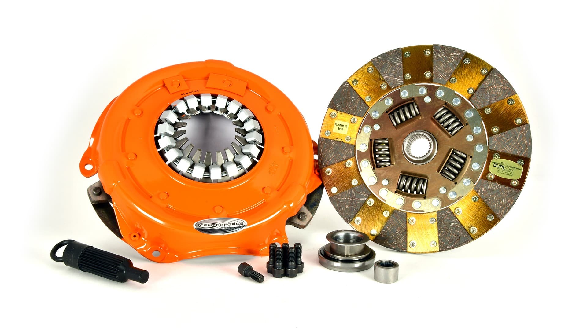 Centerforce Centerforce Dual Friction ?, High Performance Clutch Kit, 529 ft/lbs Capacity, 10.4in Dia., 26-Spline, Fits Buick/Chevrolet/GMC/Pontiac Cars and Trucks 6/8 Cyl