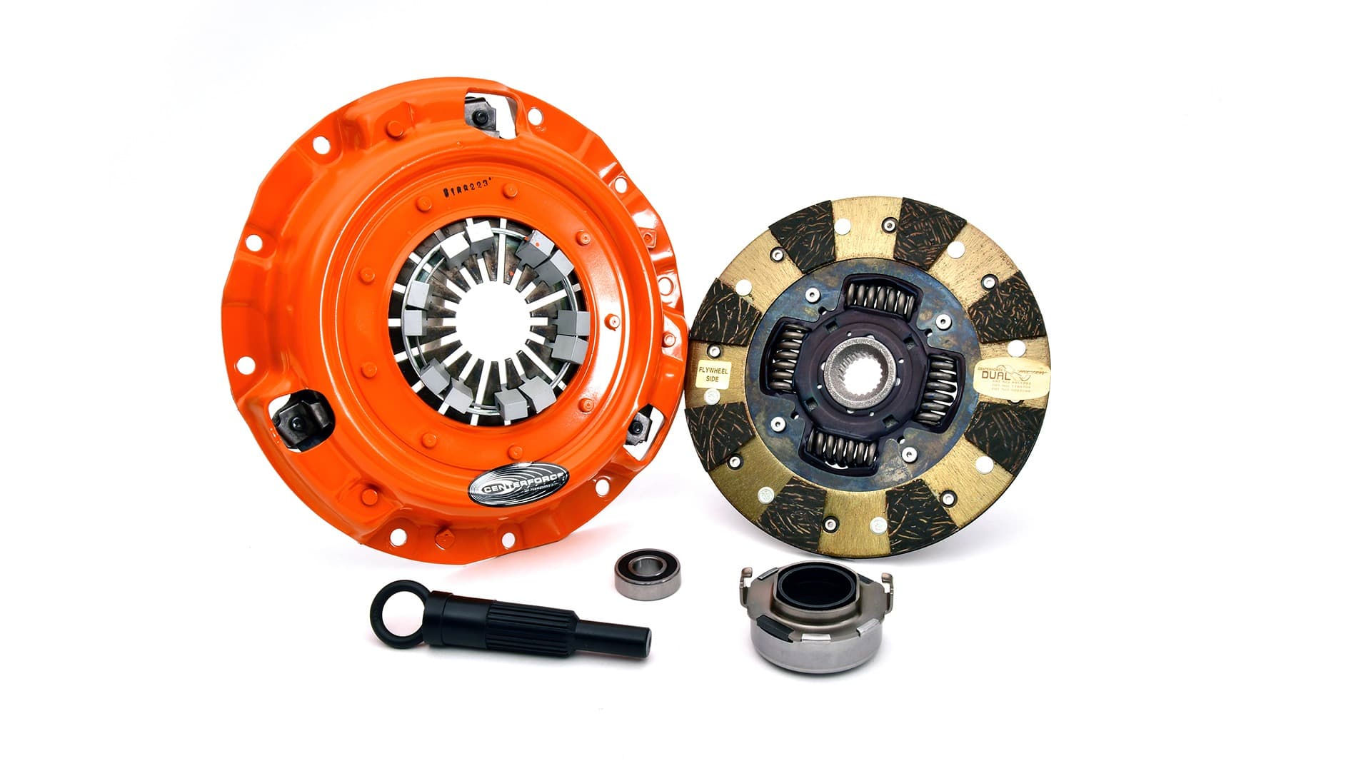 Centerforce Centerforce Dual Friction ?, High Performance Clutch Kit, 175 ft/lbs Capacity, 7.875in Dia., 22-Spline, Fits Mazda Miata 1.6L