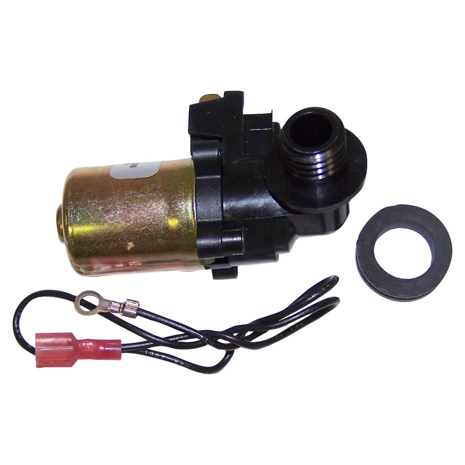 Crown Automotive Jeep Replacement 1972-1975 CJ-6;1972-1983 CJ-5;1976-1986 CJ-7;1981-1986 CJ-8;1984-1990 XJ Cherokee (Front Washer Pump);1991-1994 XJ Cherokee (Rear Washer Pump);Includes Filter