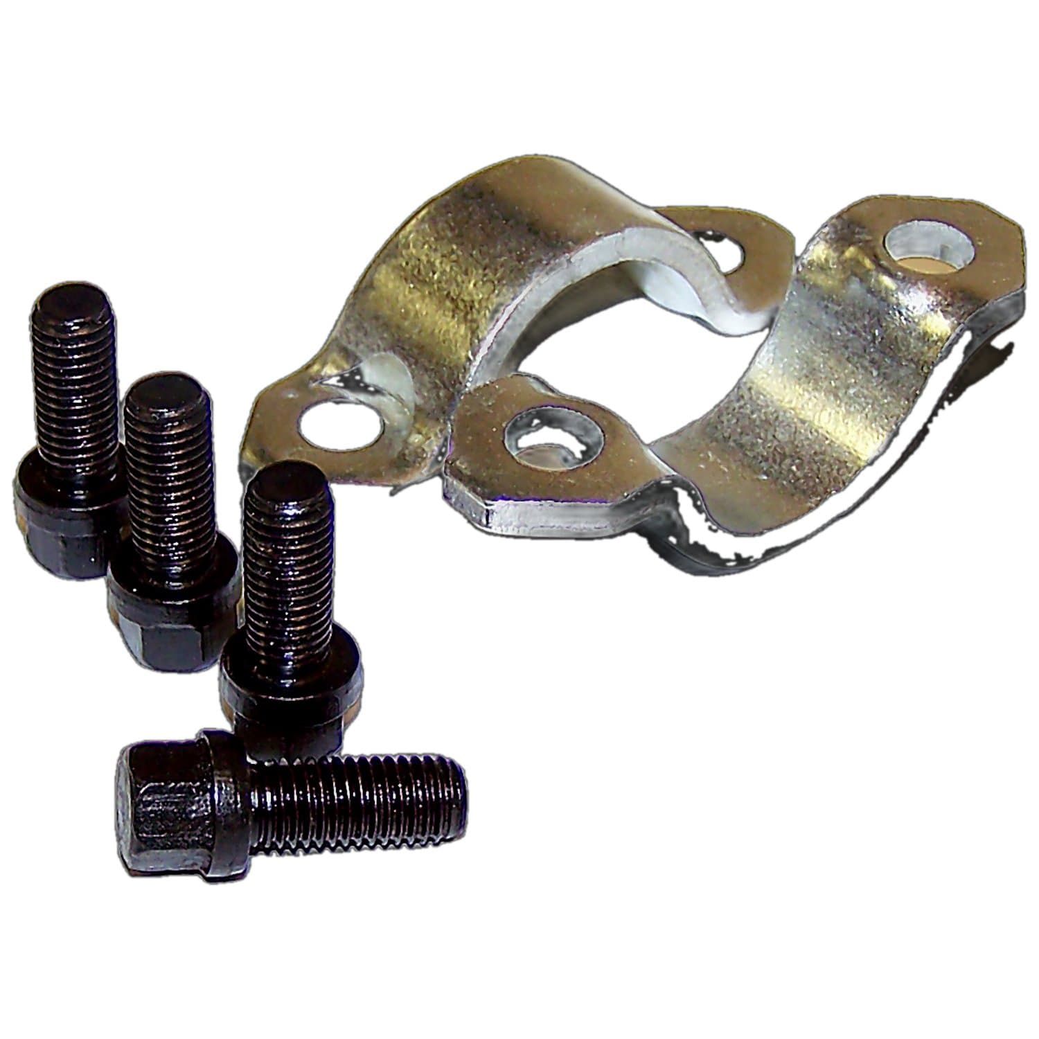 Crown Automotive Jeep Replacement 4006698K U-Joint Strap Kit - 74-06 Jeep TJ, YJ, CJ-5, 7, 8 XJ, MJ, KJ, ZJ, WJ, SJ Models product image