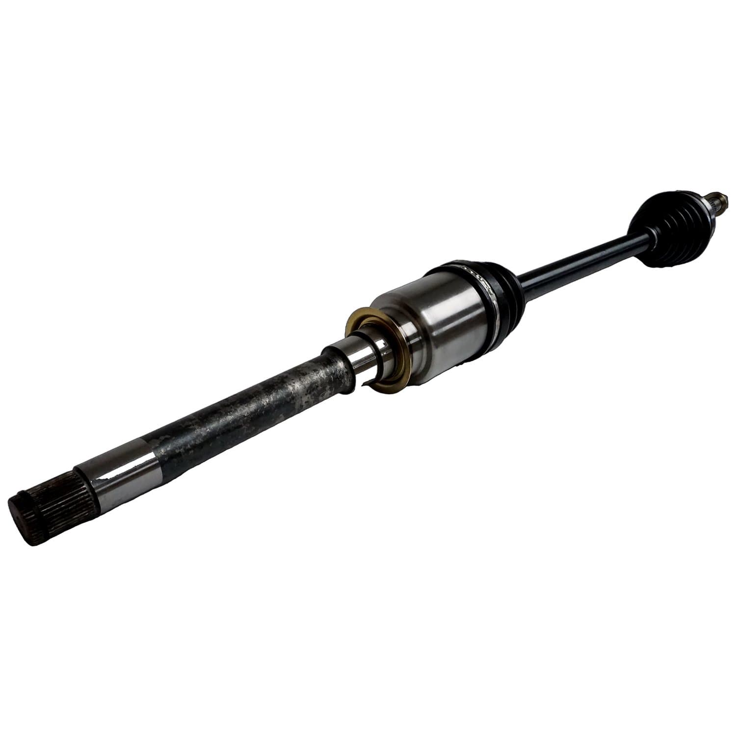 BLACK AXLE SHAFT ASSEMBLY W/ MP3010 TRANSFER CASE;RIGHT FRONT AXLE SHAFT ASSEMBLY;MP3010 TRANSFER CASE IS A SINGLE-SPEED TRANSFER CASE product image