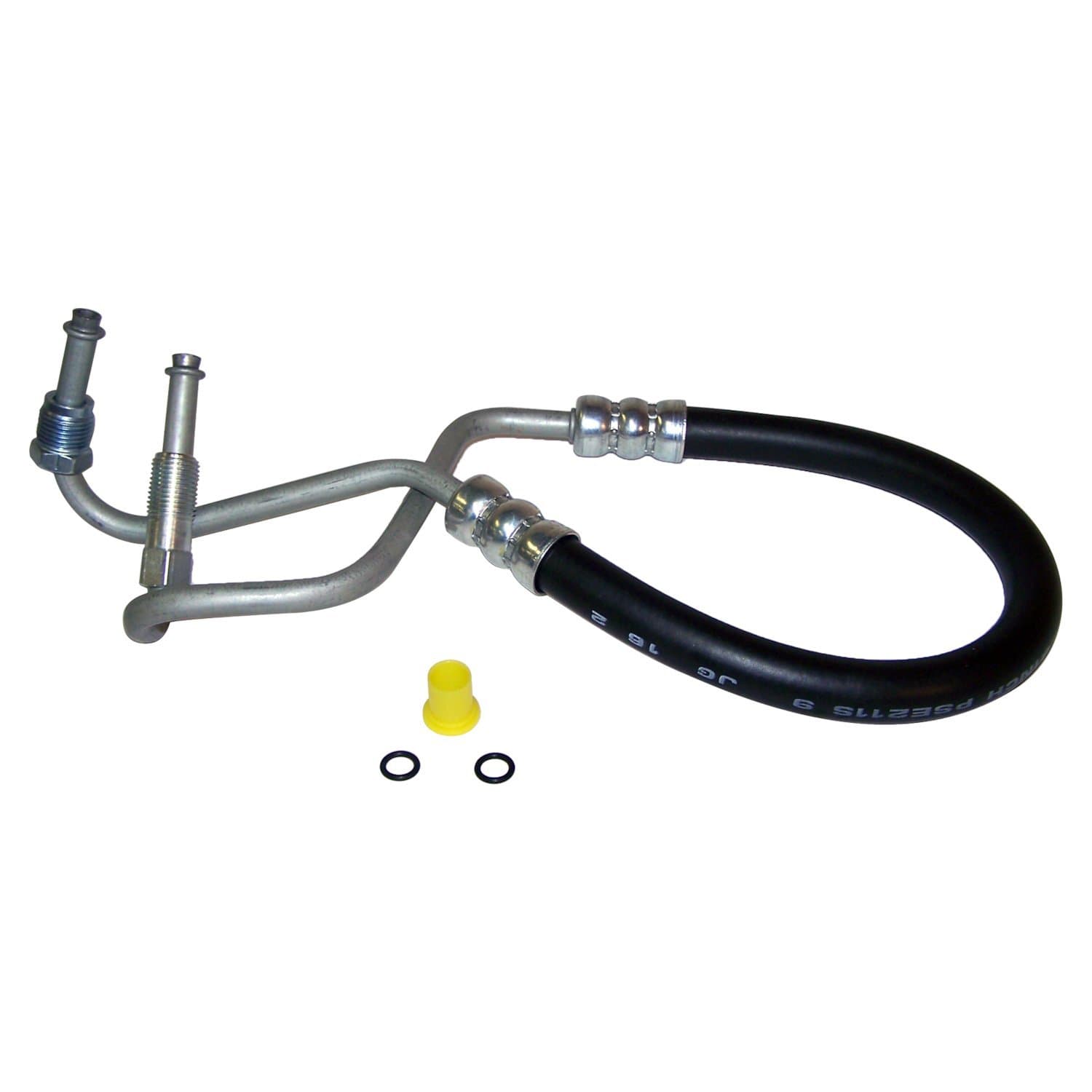 Crown Automotive Jeep Replacement Crown Automotive Jeep Replacement 4637915 Power Steering Pressure Hose for Select 91-96 Jeep XJ, MJ w/ LHD, w/ 4.0L Engine