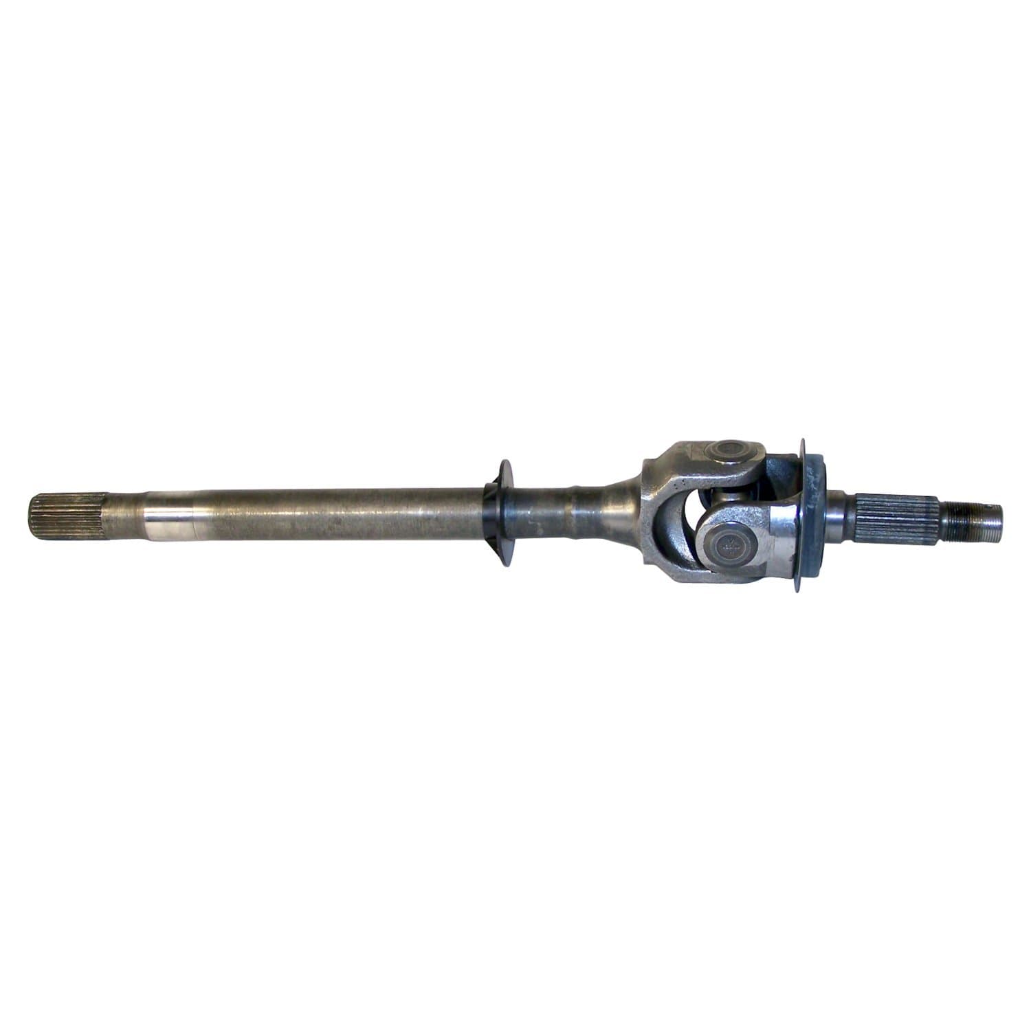 Crown Automotive Jeep Replacement 1984-2001 Cherokee XJ w/ Model 30 Front Axle; w/o ABS; Left Front 1986-1992 Comanche MJ w/ Model 30 Front Axle; w/o ABS; Left Front 1993-1998 Grand Cherokee ZJ w/ Cardan-style Axle; w/o ABS; Left Front 1994-1995 Wrangler YJ w/ Model 30 Front Axle (KDX)