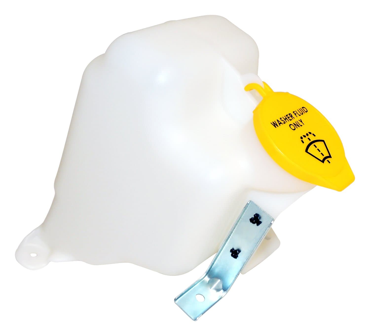 Crown Automotive Jeep Replacement Crown Automotive Jeep Replacement 4874393 Windshield Washer Reservoir for 1997-2002 Jeep TJ Wrangler w/ Dual Pumps