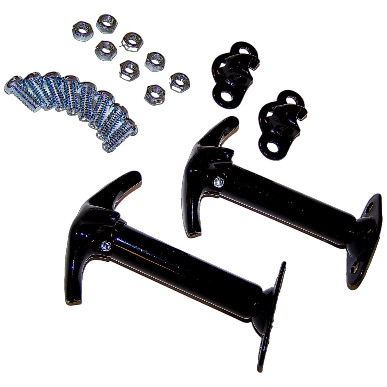 Crown Automotive Hood Catch Kit (Black-Set of 2) - YJ product image
