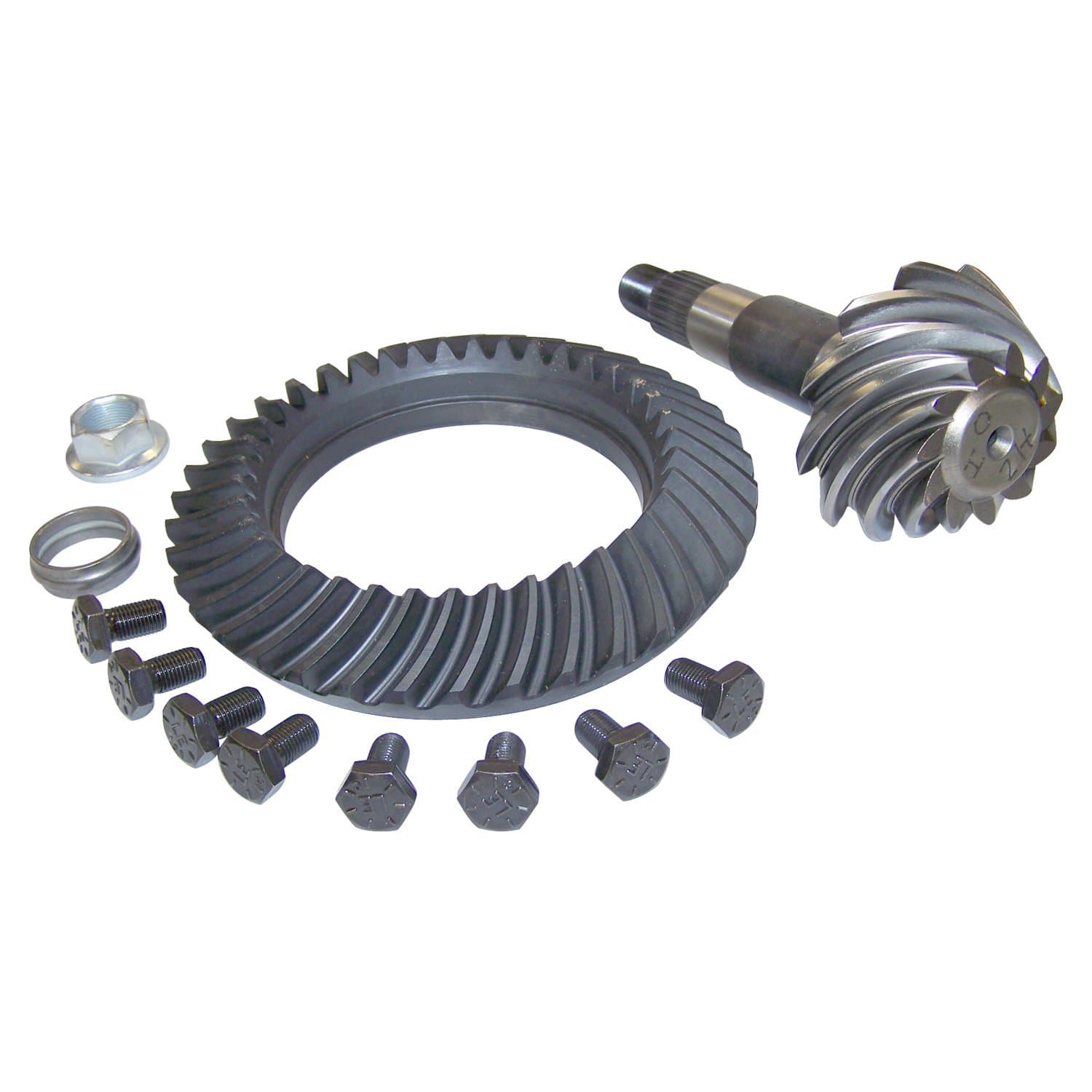 Crown Automotive Jeep Replacement Crown Automotive Jeep Replacement 5012828AC Ring & Pinion Kit for Select 99-06 Jeep TJ, WJ, XJ Models w/ D35 Rear Axle, 3.55